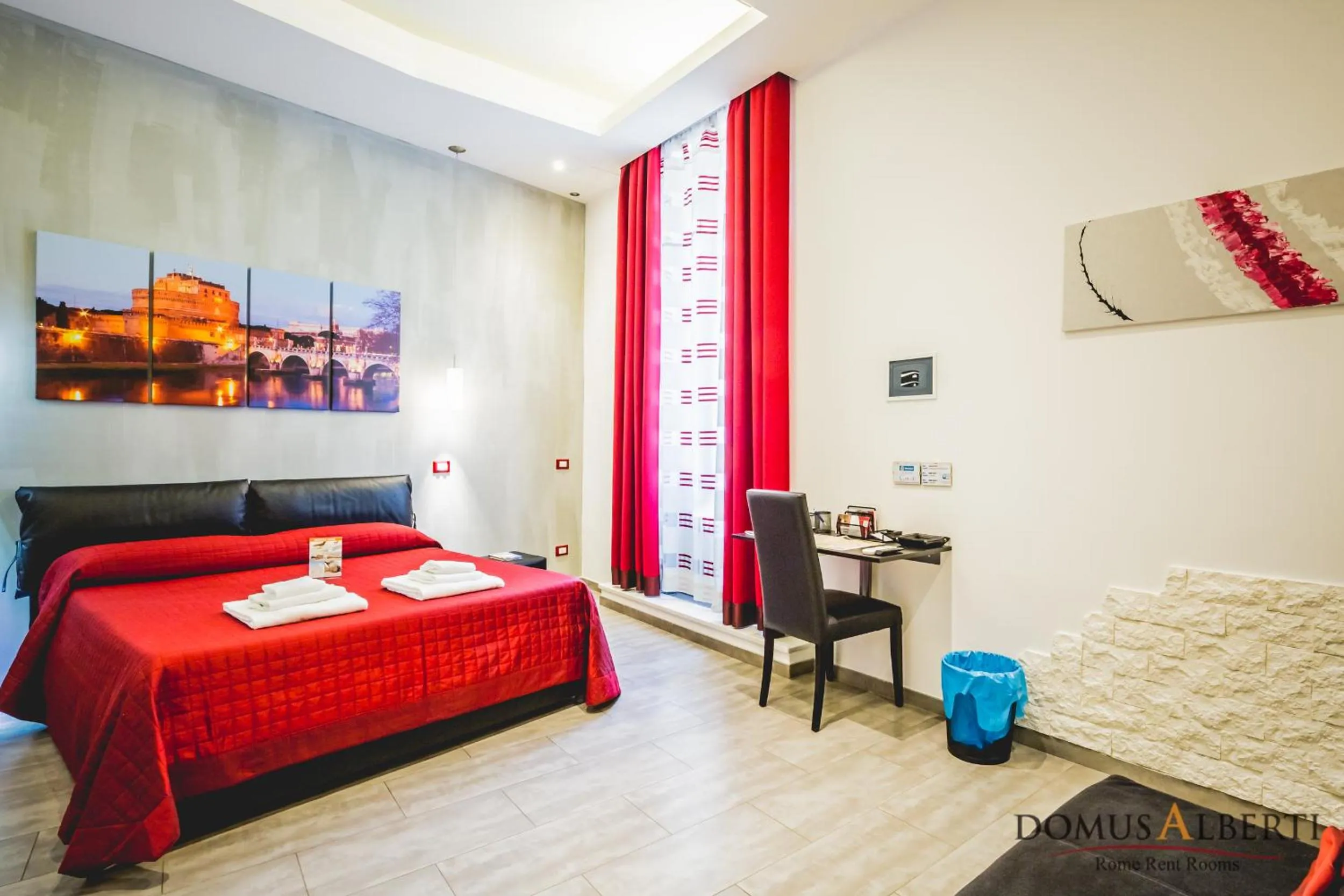 Bed in Domus Alberti Bed & Breakfast