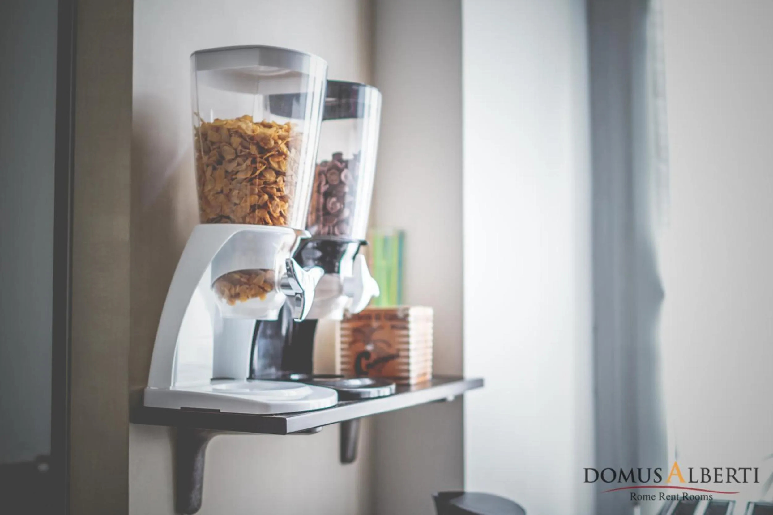 Food and drinks in Domus Alberti Bed & Breakfast