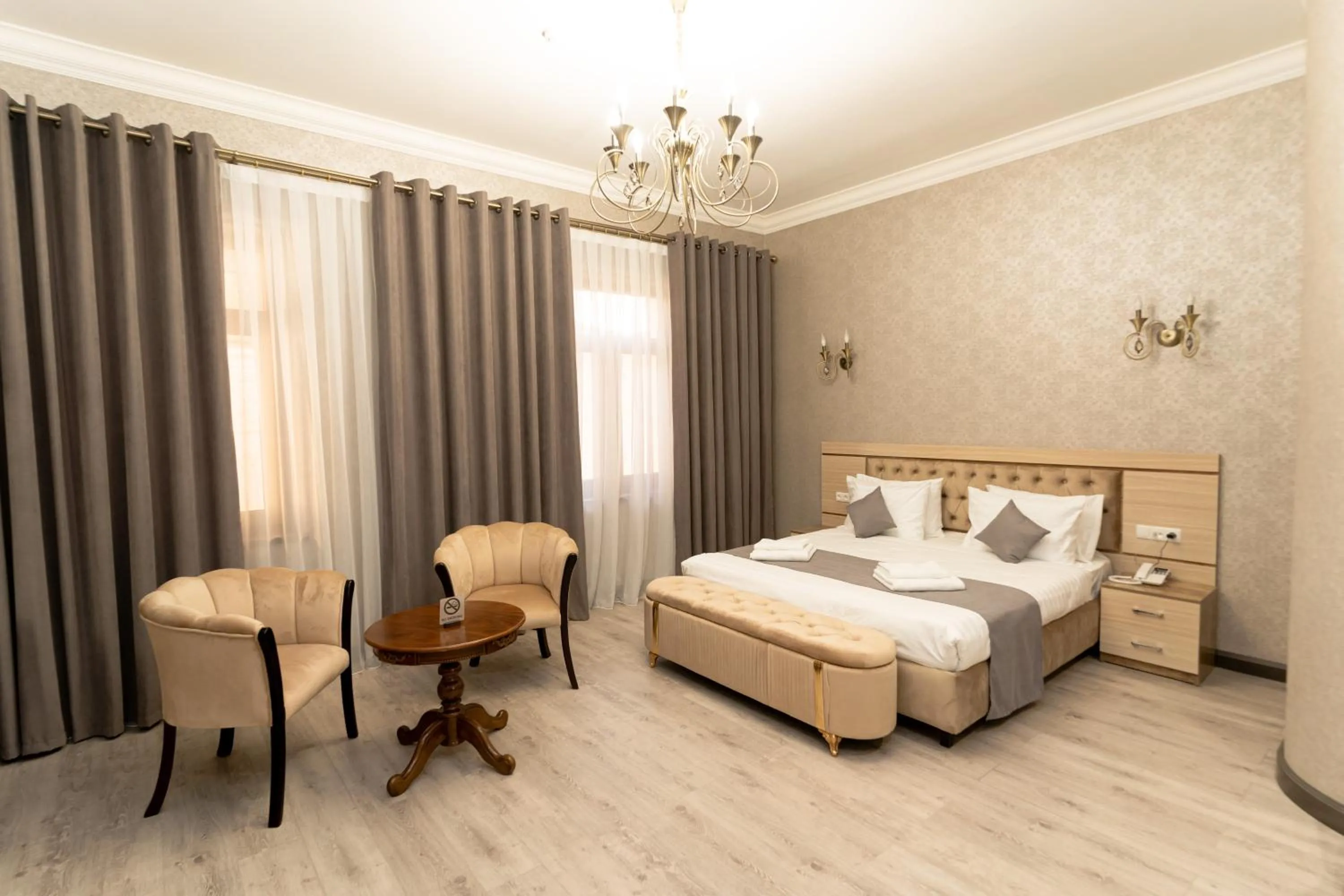 Bed in The Heritage Tashkent