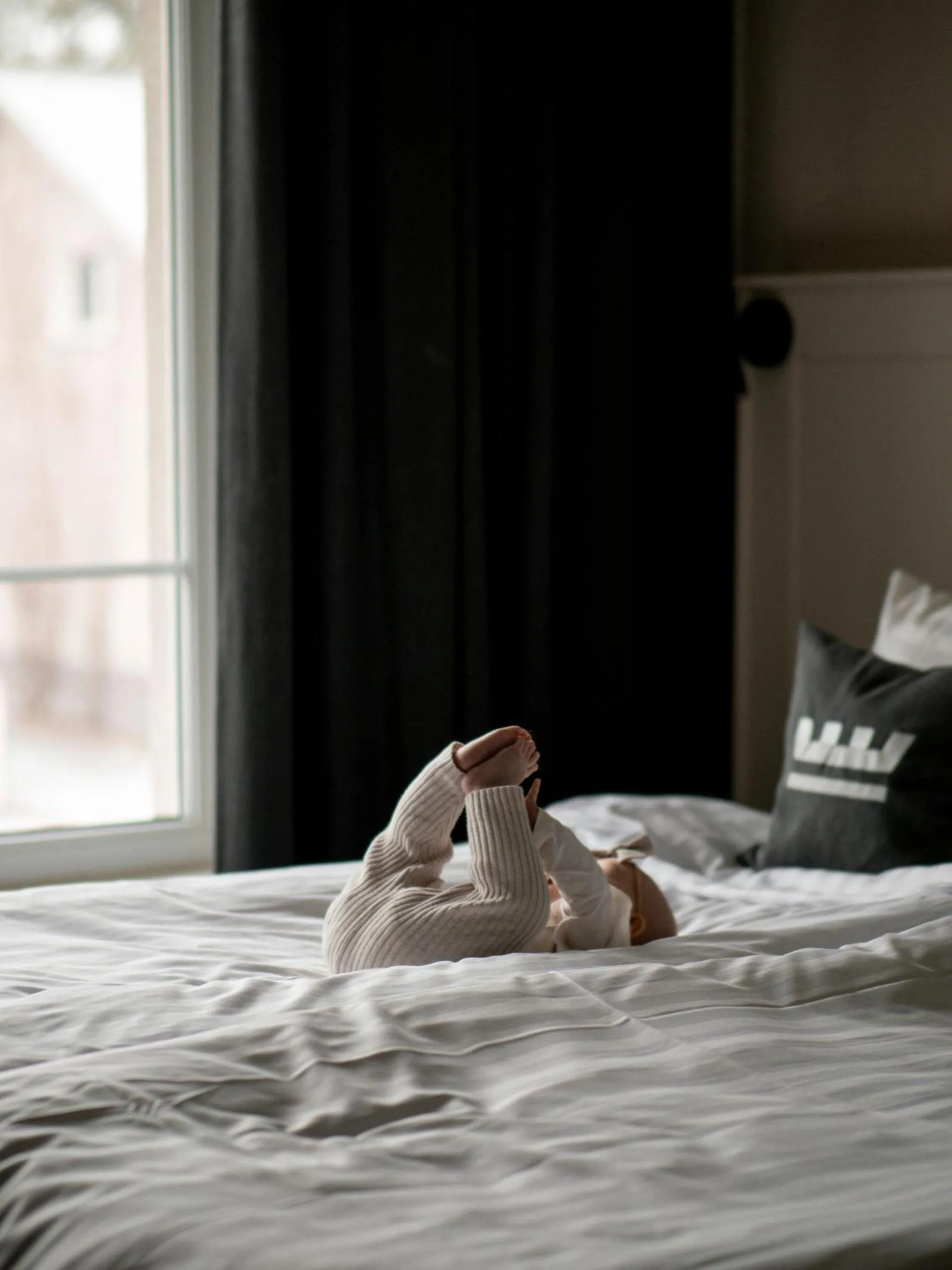 Bed in Loft Hotel Rauma