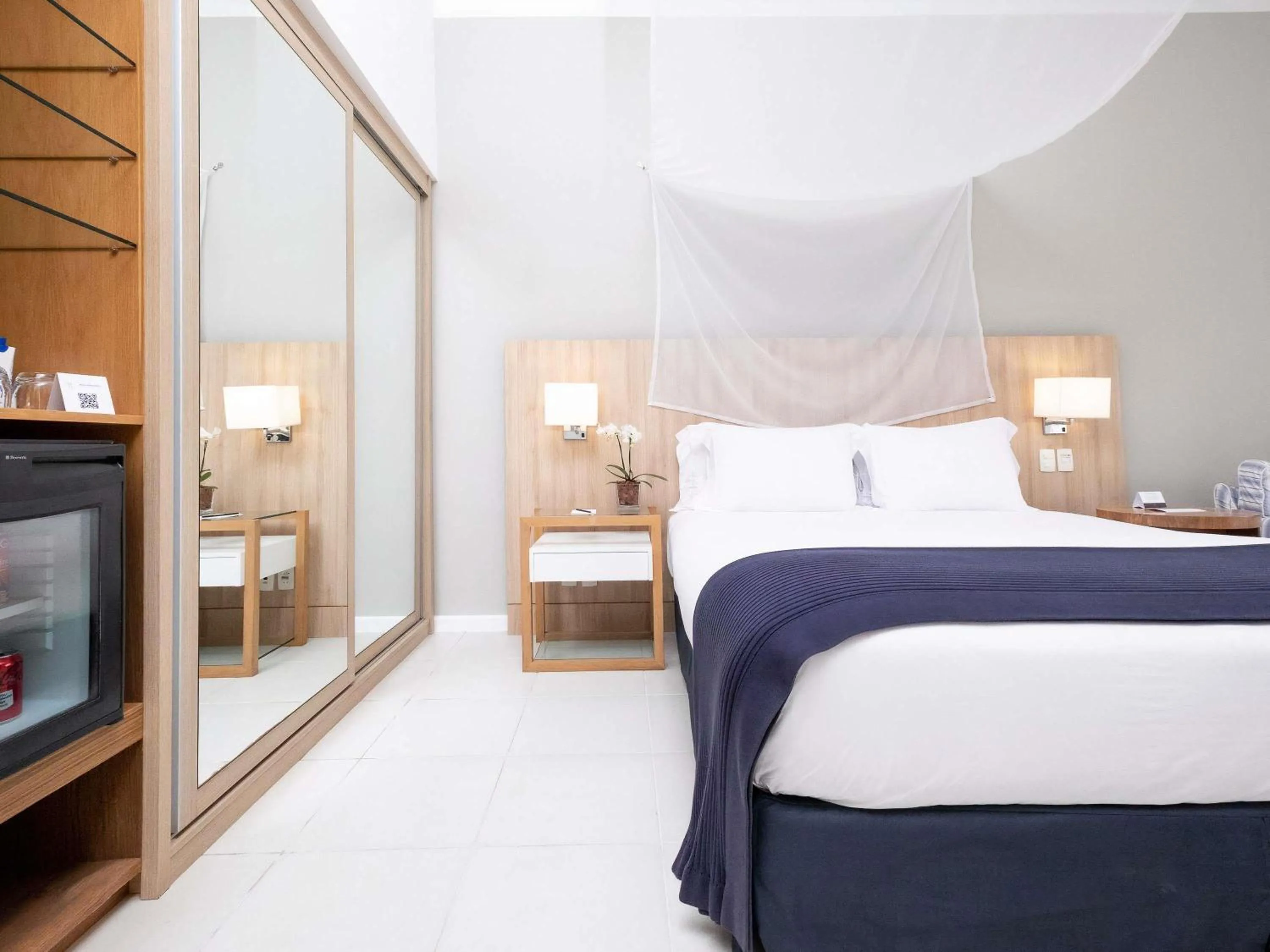 Bedroom, Bed in Hotel Jequitimar Guaruja Resort & Spa by Accor - Ex Sofitel