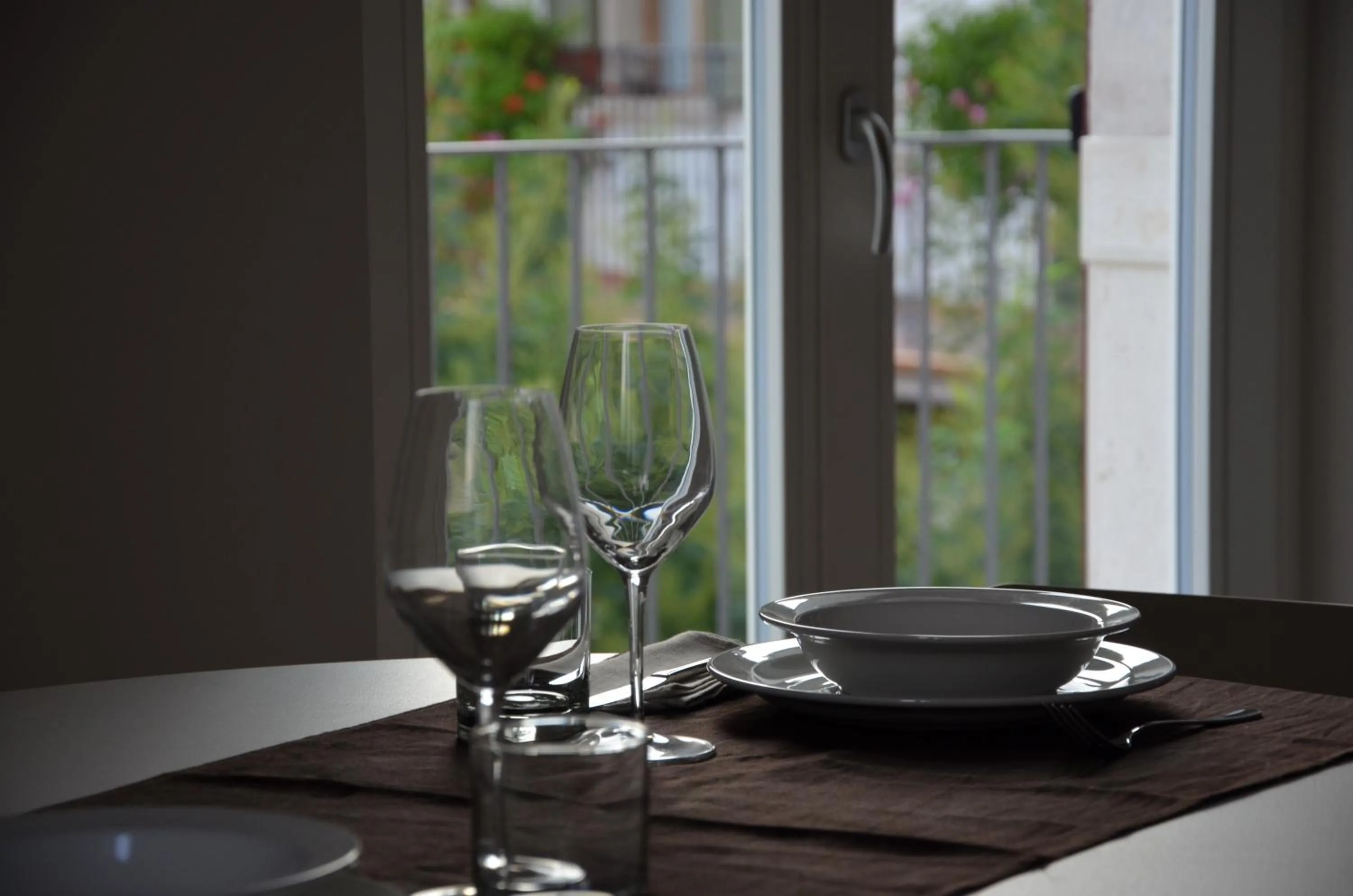 Dining area in Palazzo Oltre