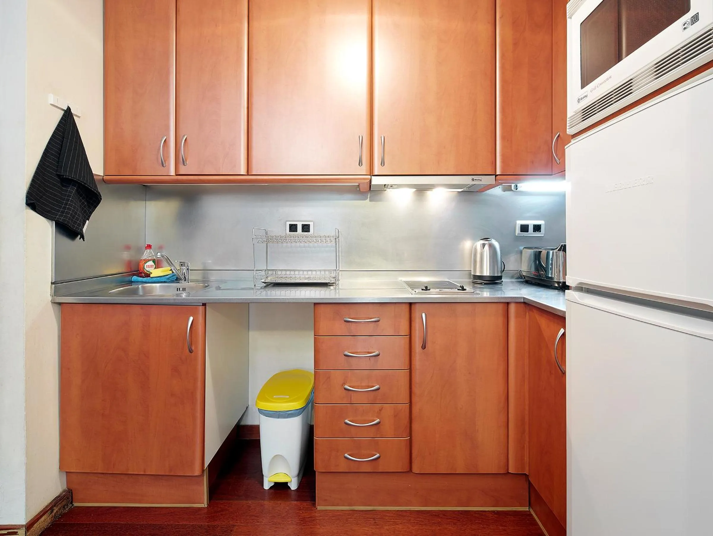 Kitchen or kitchenette in Olles Apartment