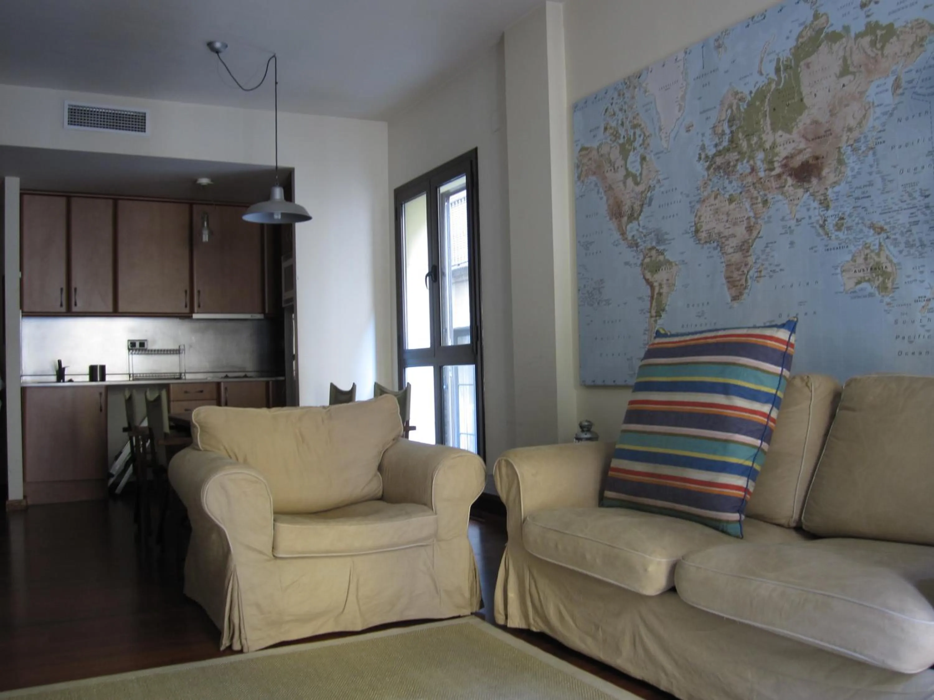 Living room in Olles Apartment