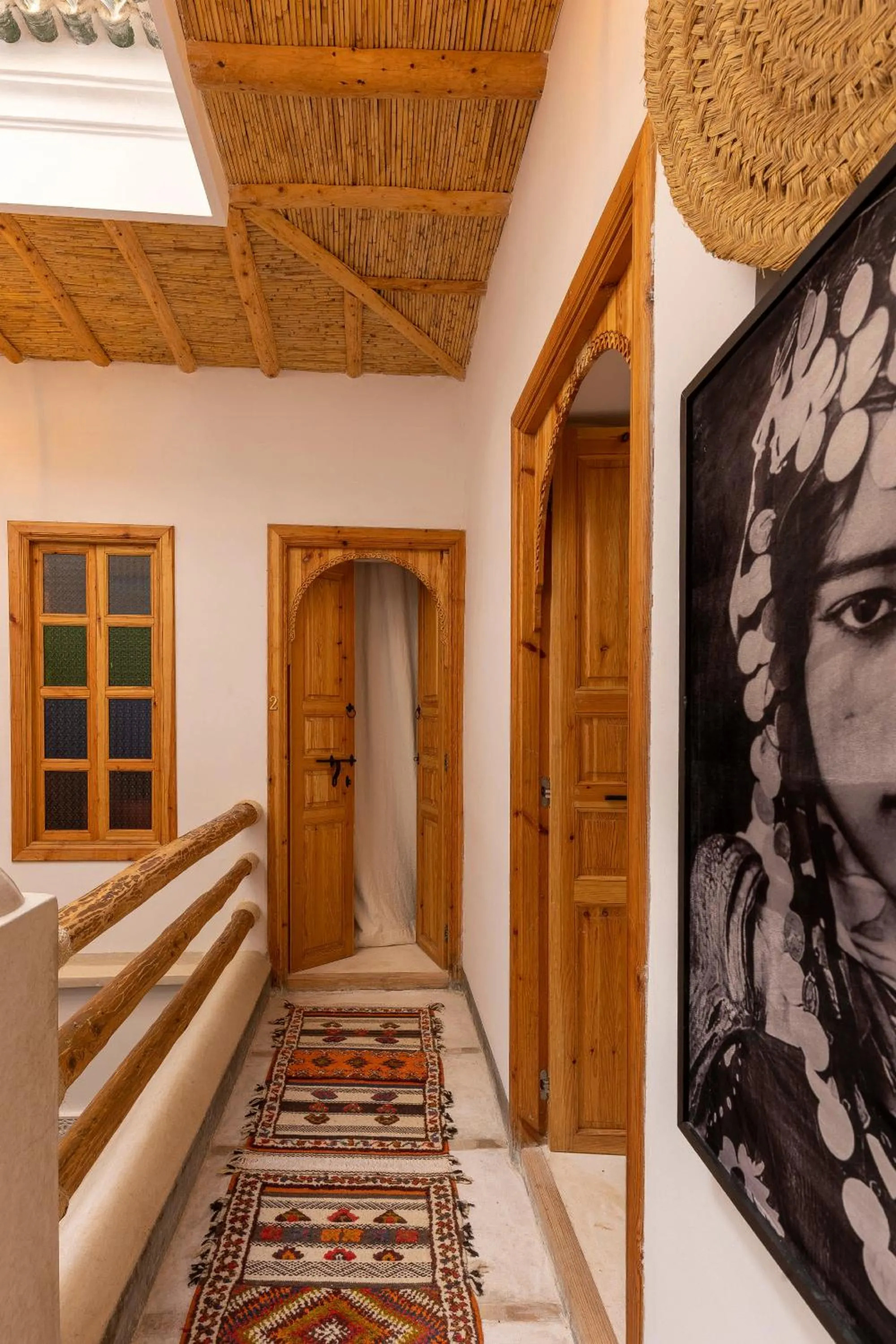 Decorative detail, Bed in Riad Mama