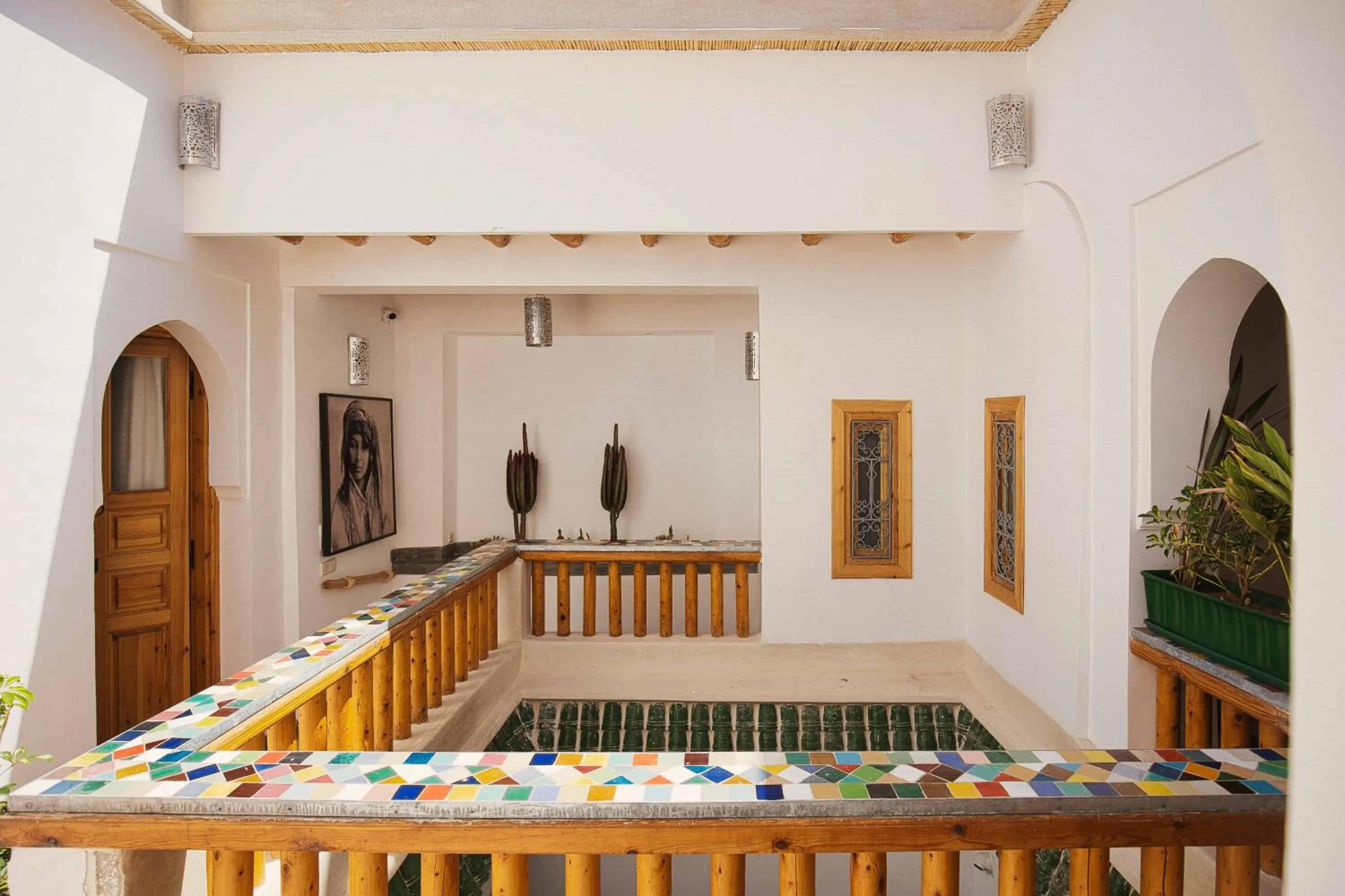 Decorative detail in Riad Mama