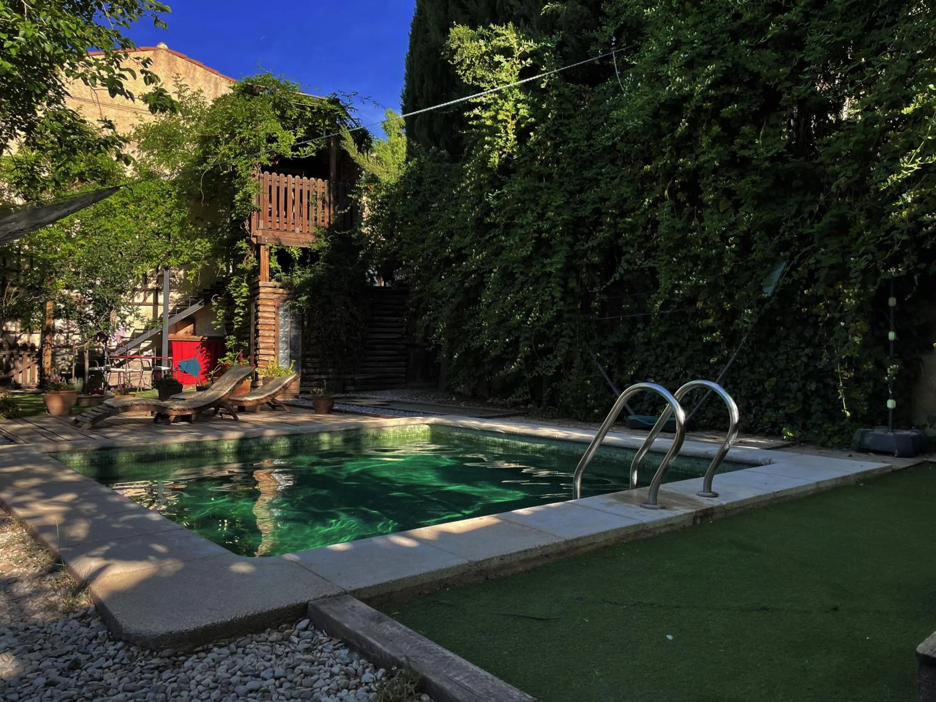 Swimming pool in Fundalucia Guesthouse