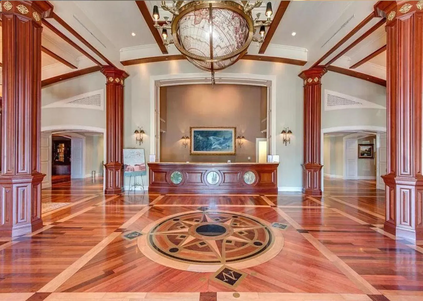 Lobby or reception in Bright, Corner Unit With Incredible Gulf And Sunset Views!