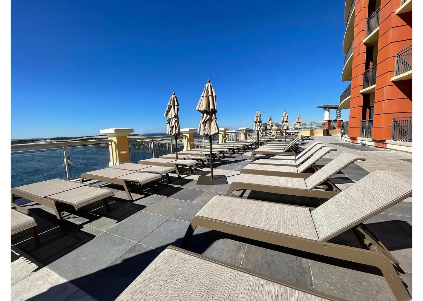 Balcony/Terrace in Bright, Corner Unit With Incredible Gulf And Sunset Views!