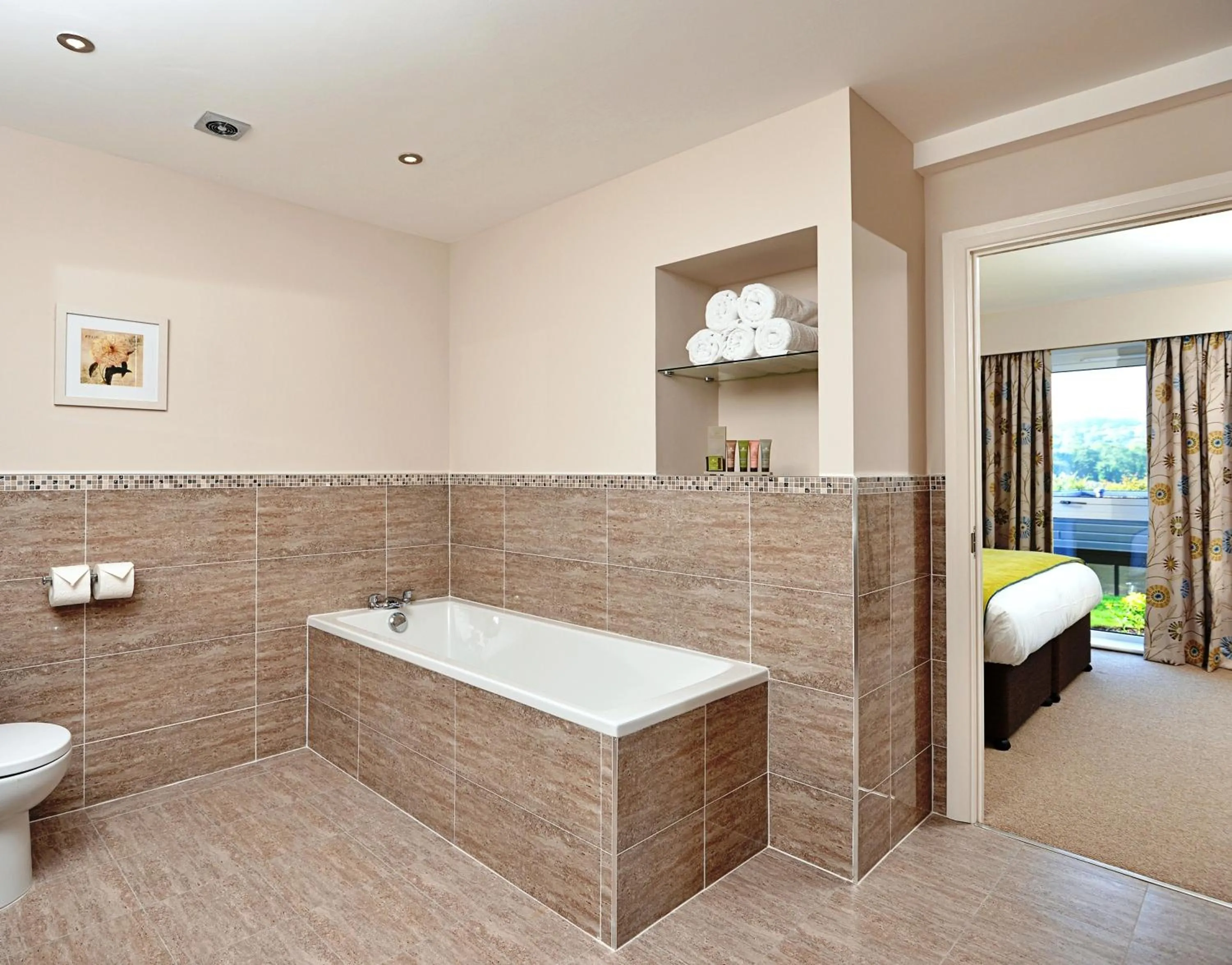 Bathroom in The View at the White Horse Woolley Moor