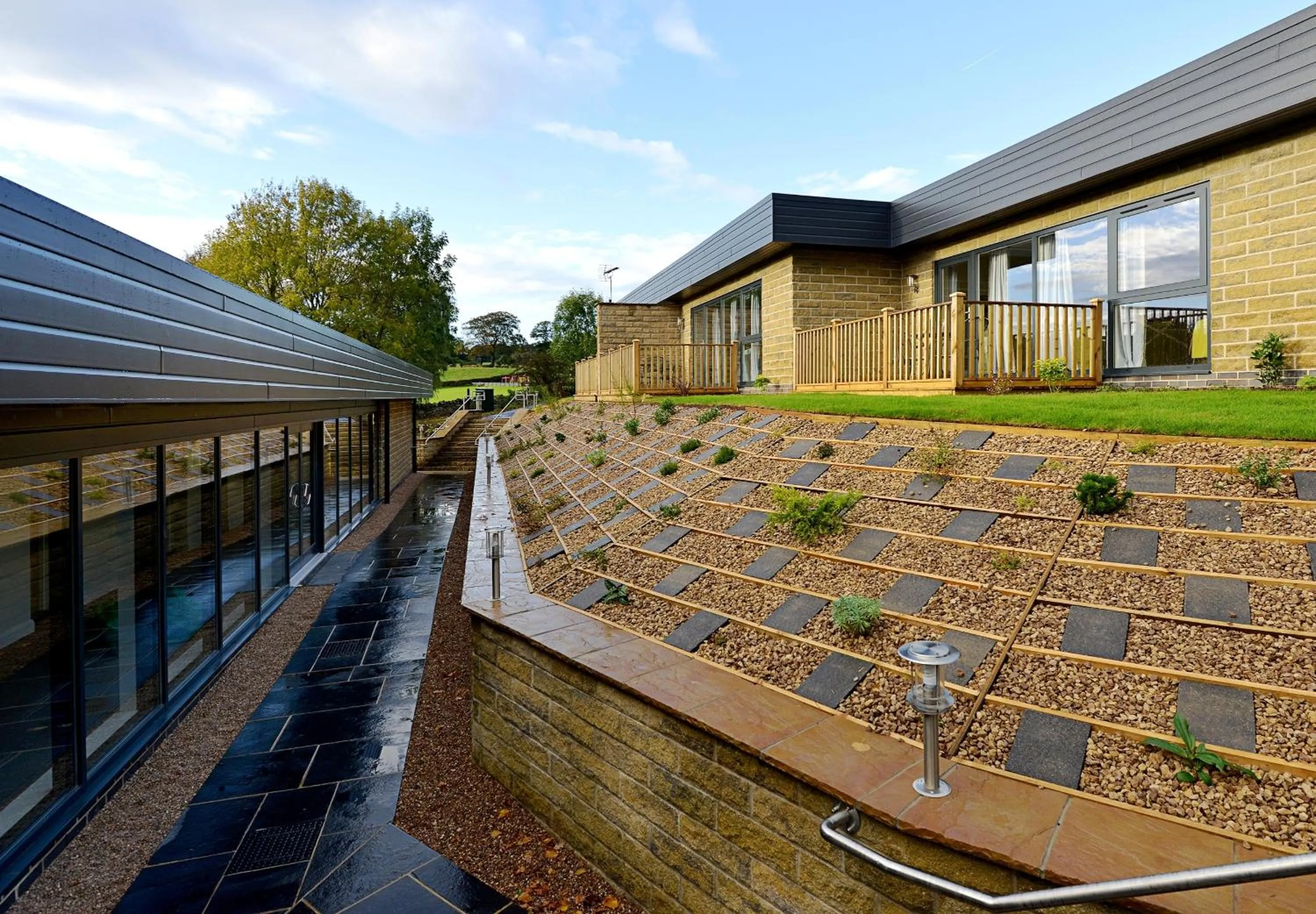 Facade/entrance in The View at the White Horse Woolley Moor