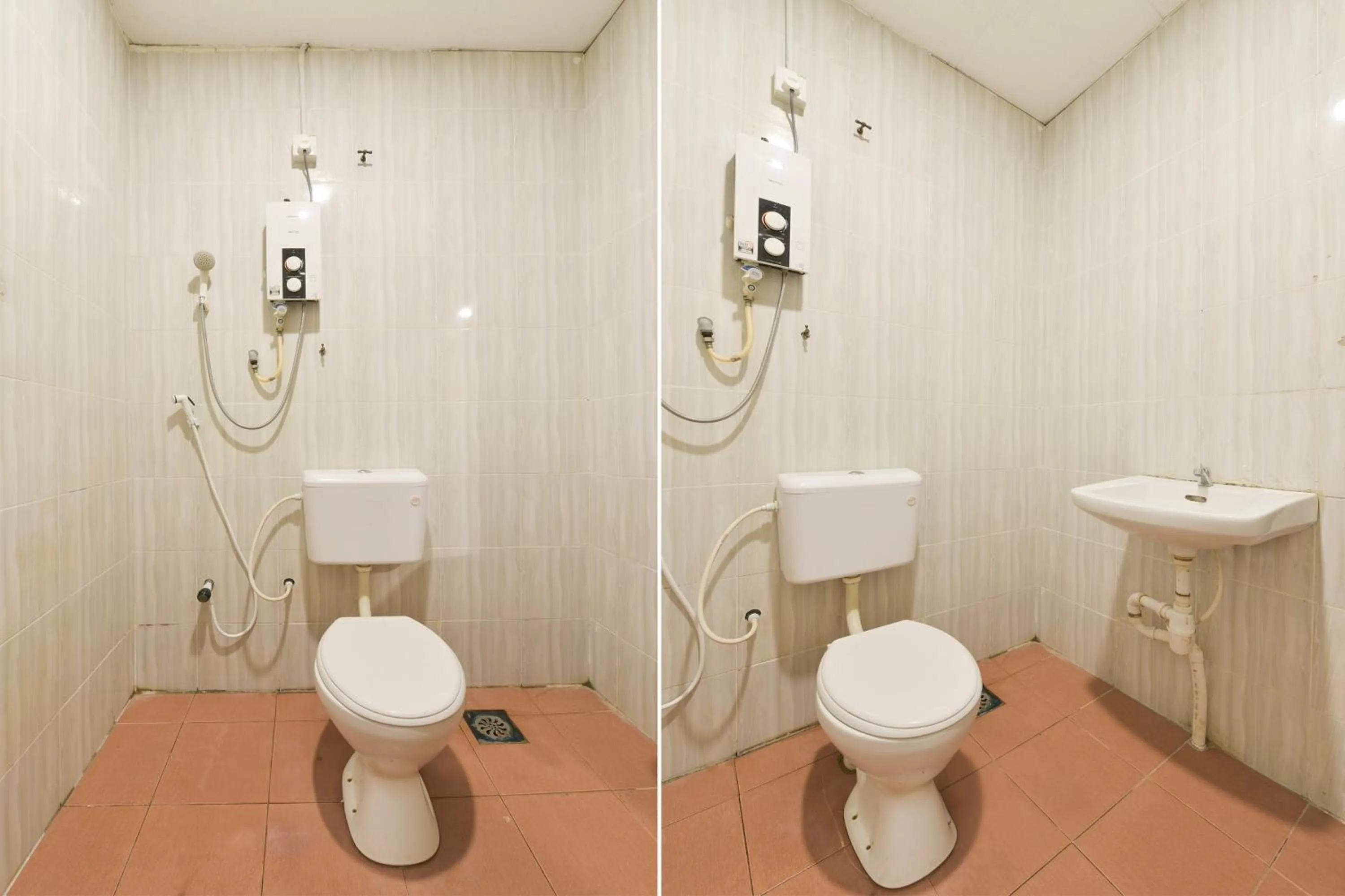 Bathroom in Hotel O Gest Inn