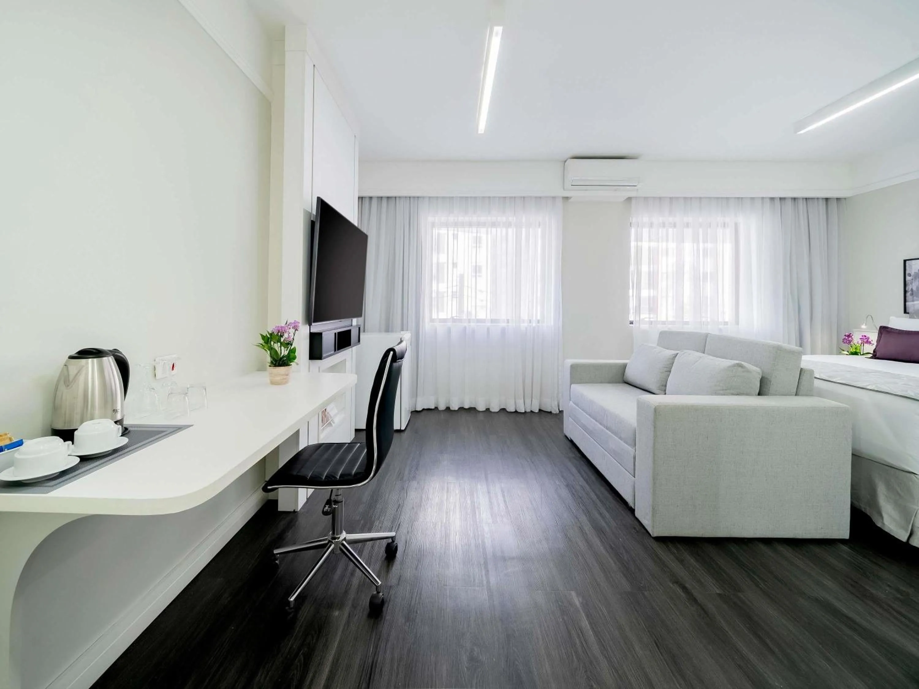 Bedroom, Bed in Mercure São Paulo Ibirapuera Privilege