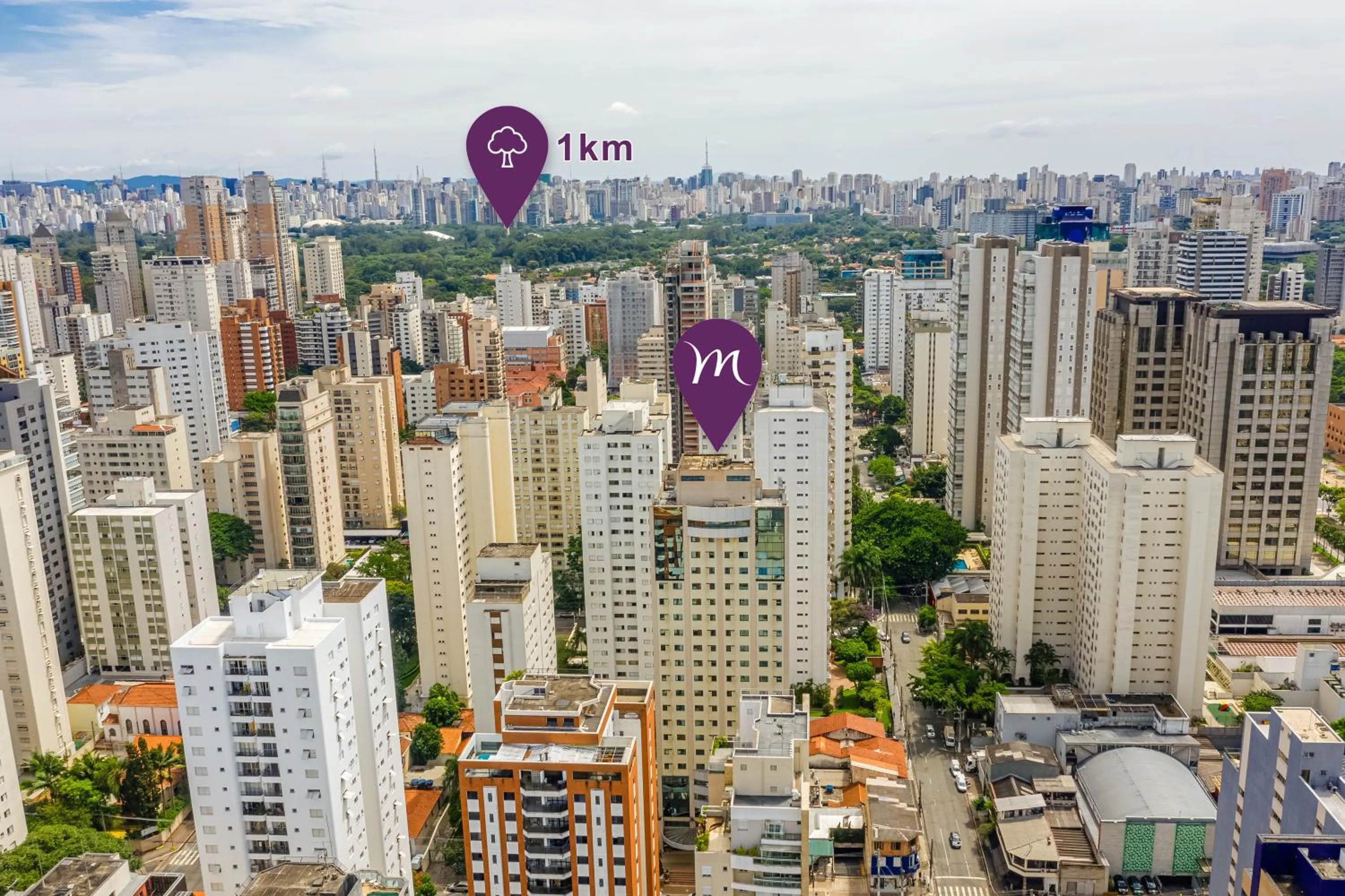 Nearby landmark in Mercure São Paulo Ibirapuera Privilege