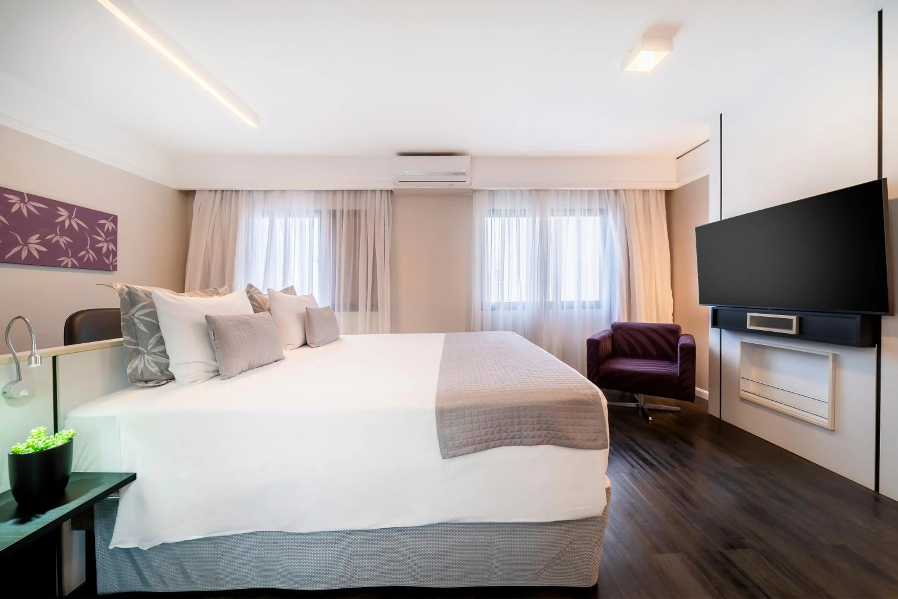 Bed in Mercure São Paulo Ibirapuera Privilege