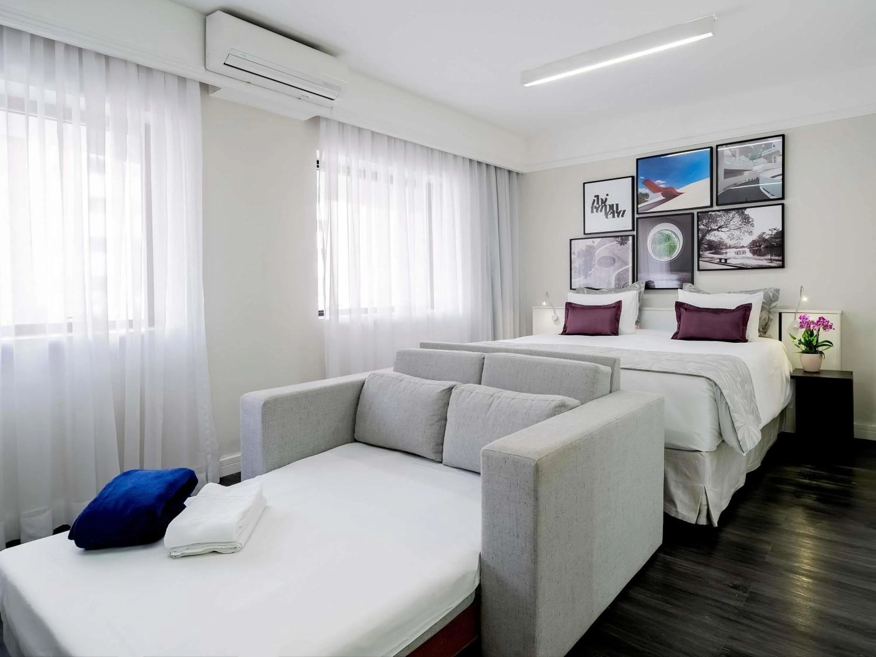 Bedroom, Bed in Mercure São Paulo Ibirapuera Privilege