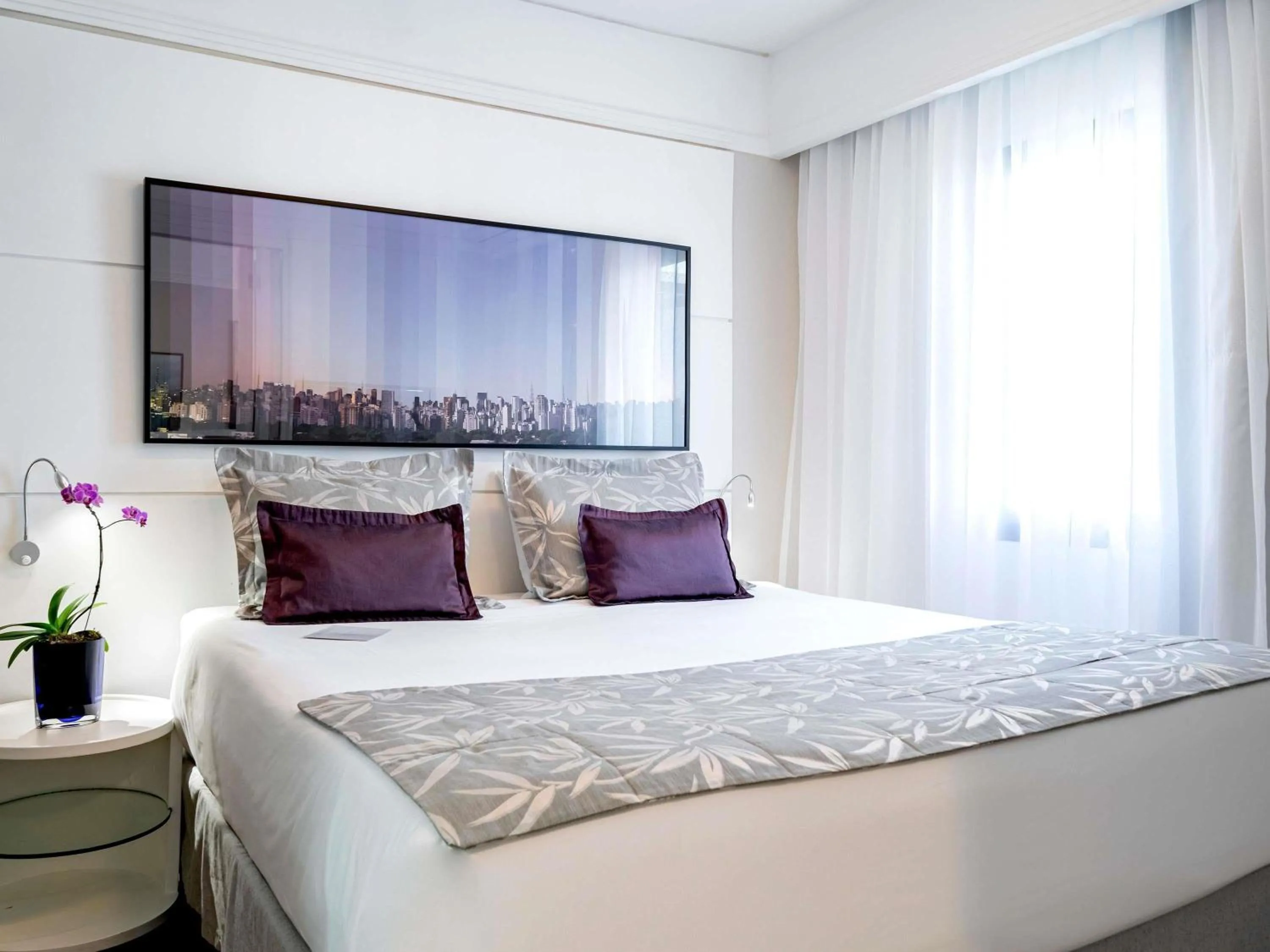 Bedroom, Bed in Mercure São Paulo Ibirapuera Privilege