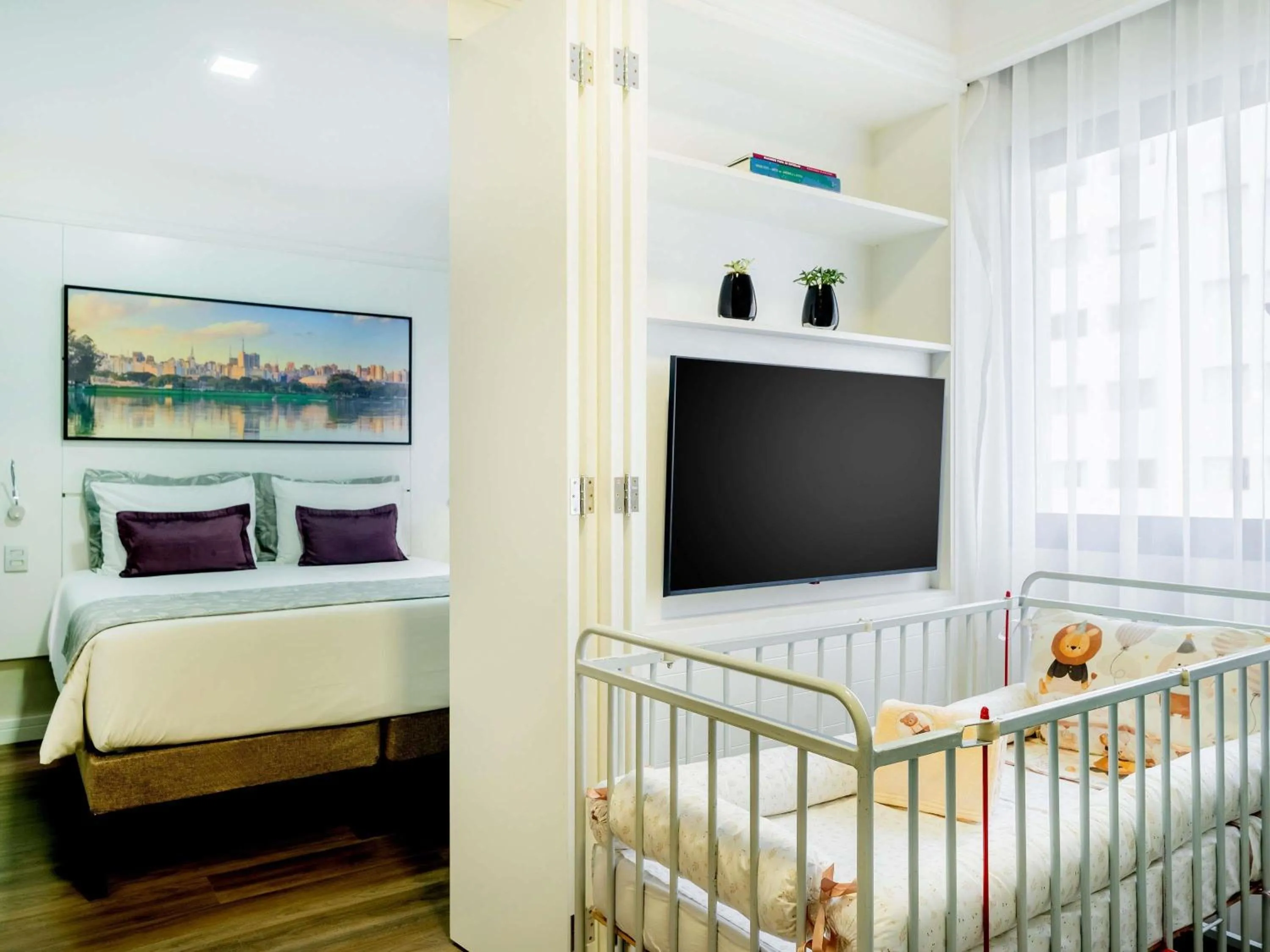 Bedroom, Bed in Mercure São Paulo Ibirapuera Privilege