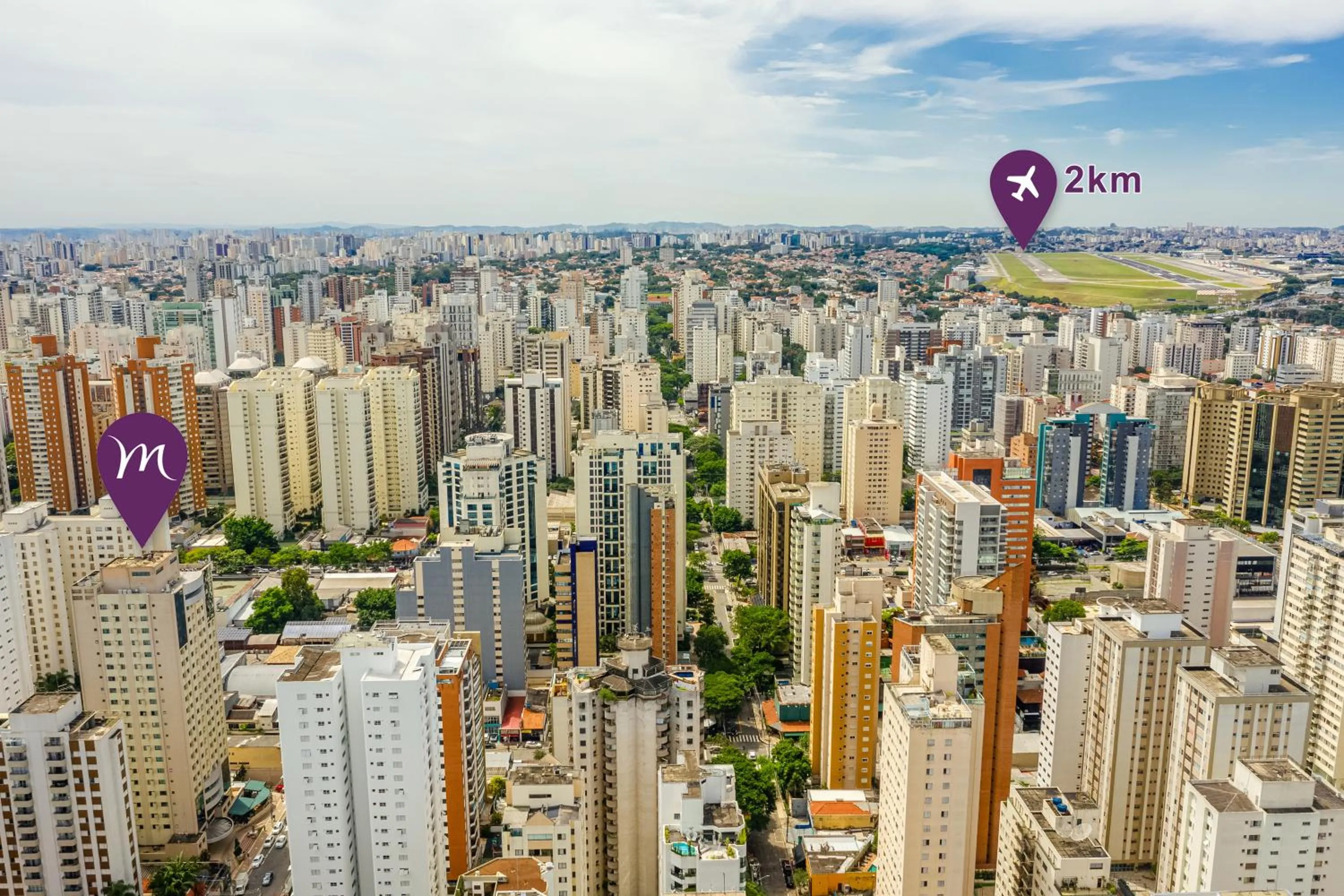 Nearby landmark in Mercure São Paulo Ibirapuera Privilege