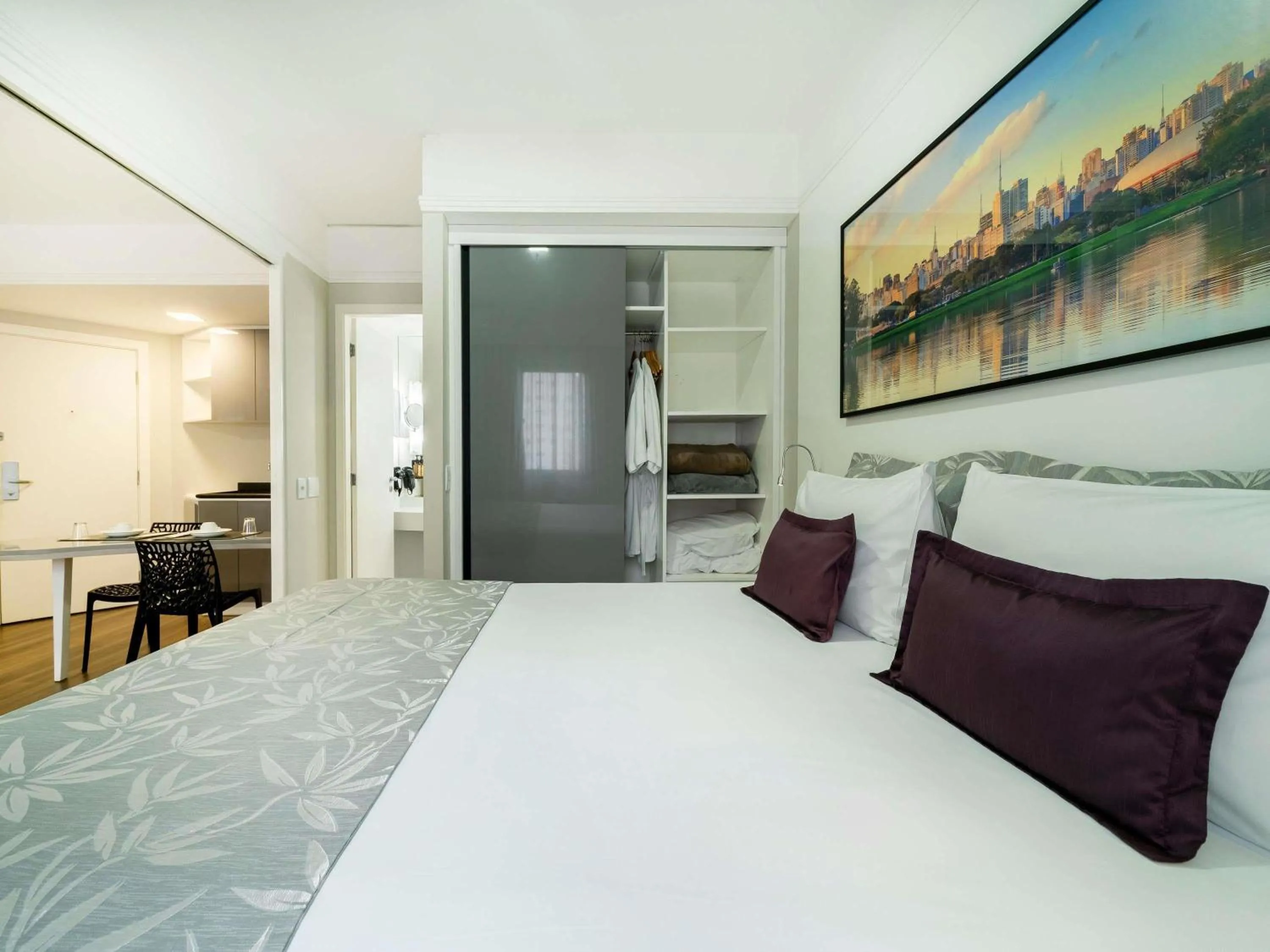 Bedroom, Bed in Mercure São Paulo Ibirapuera Privilege