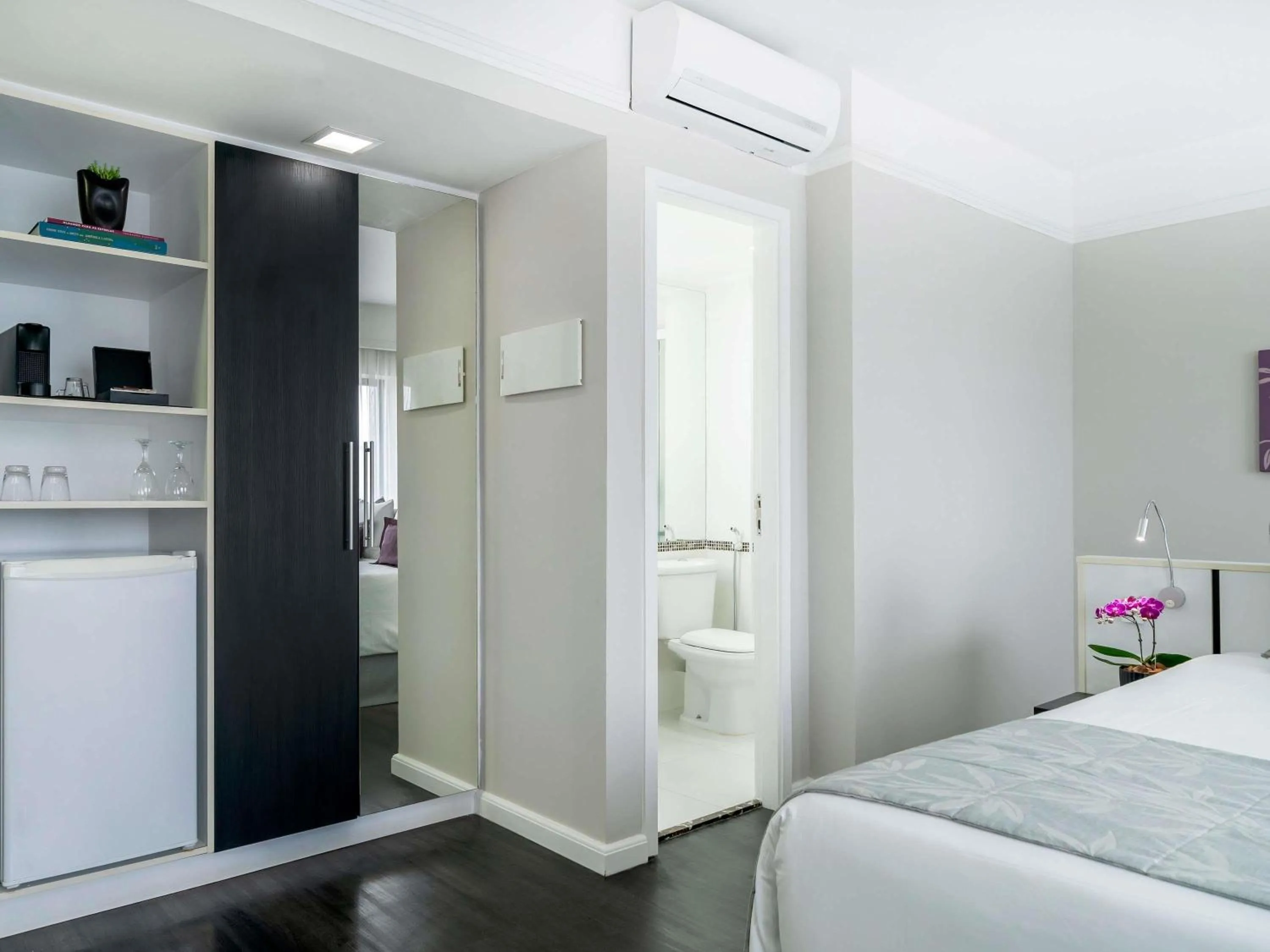 Bedroom, Bed in Mercure São Paulo Ibirapuera Privilege