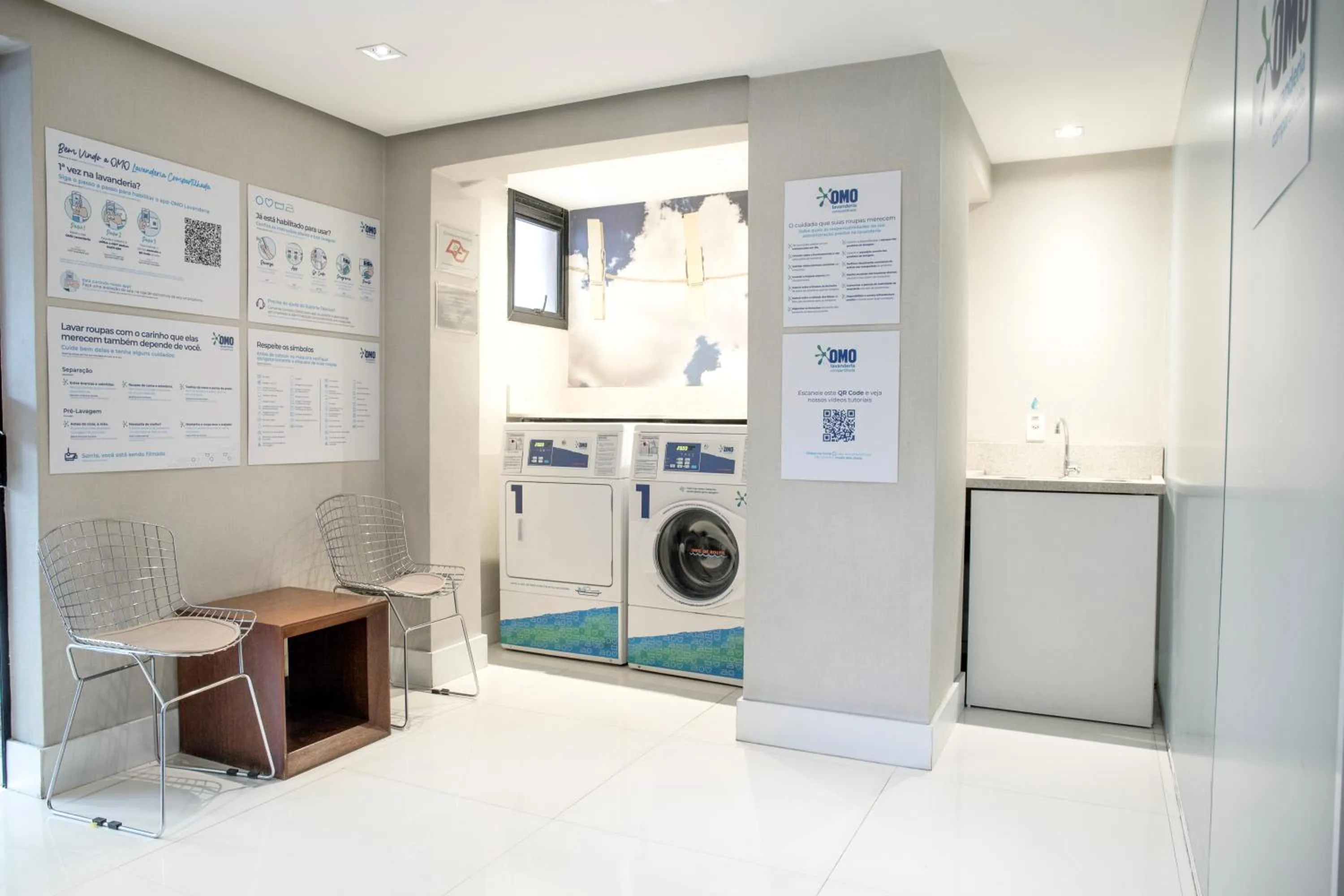 washing machine in Mercure Sao Paulo Berrini