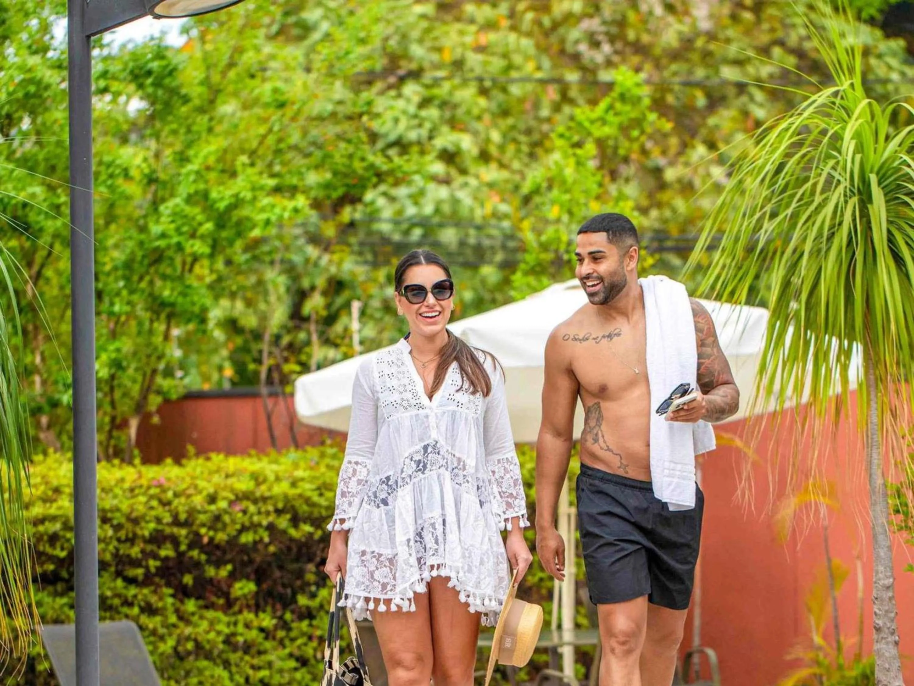 Pool view in Mercure Sao Paulo Berrini