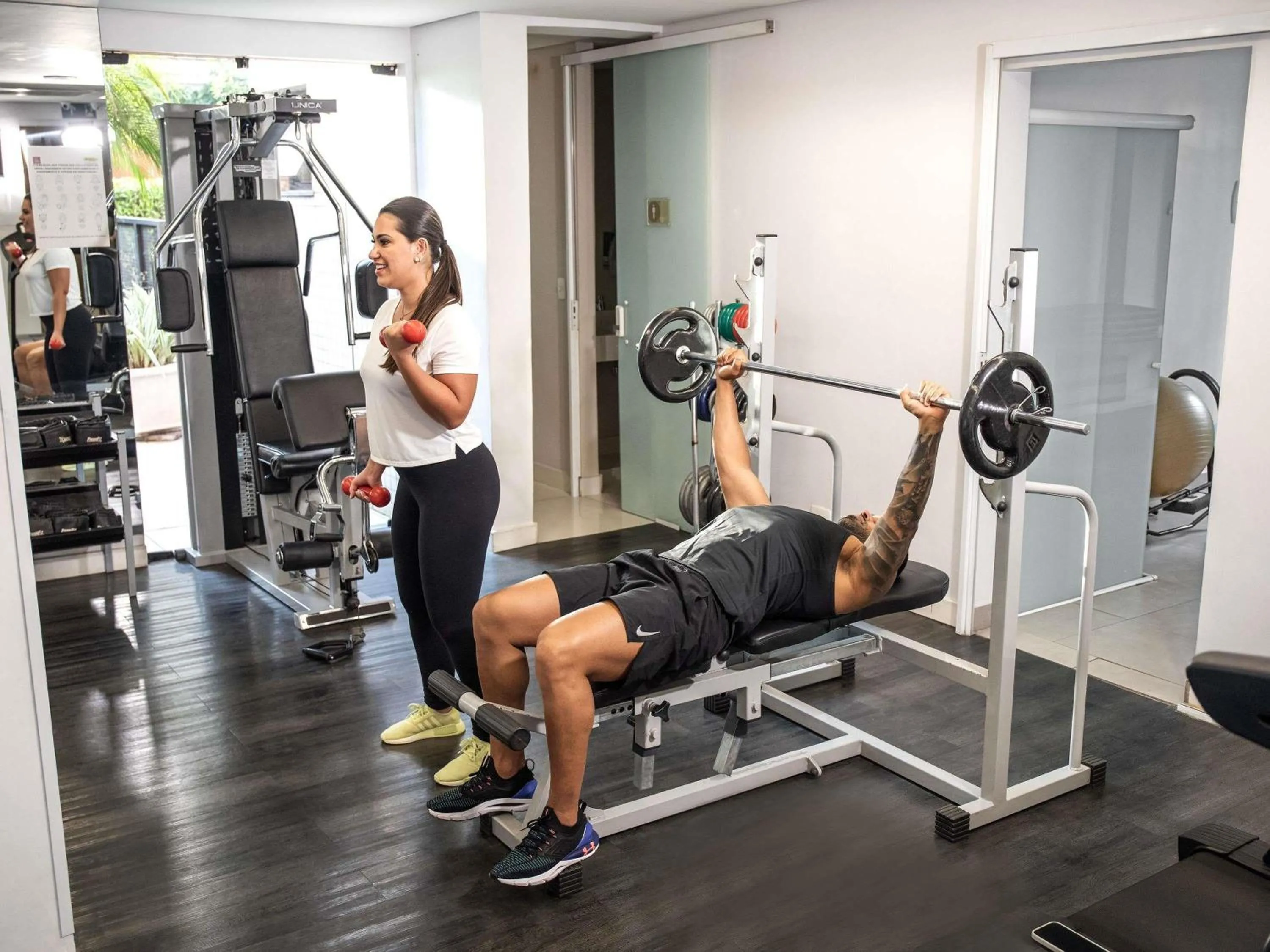 Fitness centre/facilities in Mercure Sao Paulo Berrini