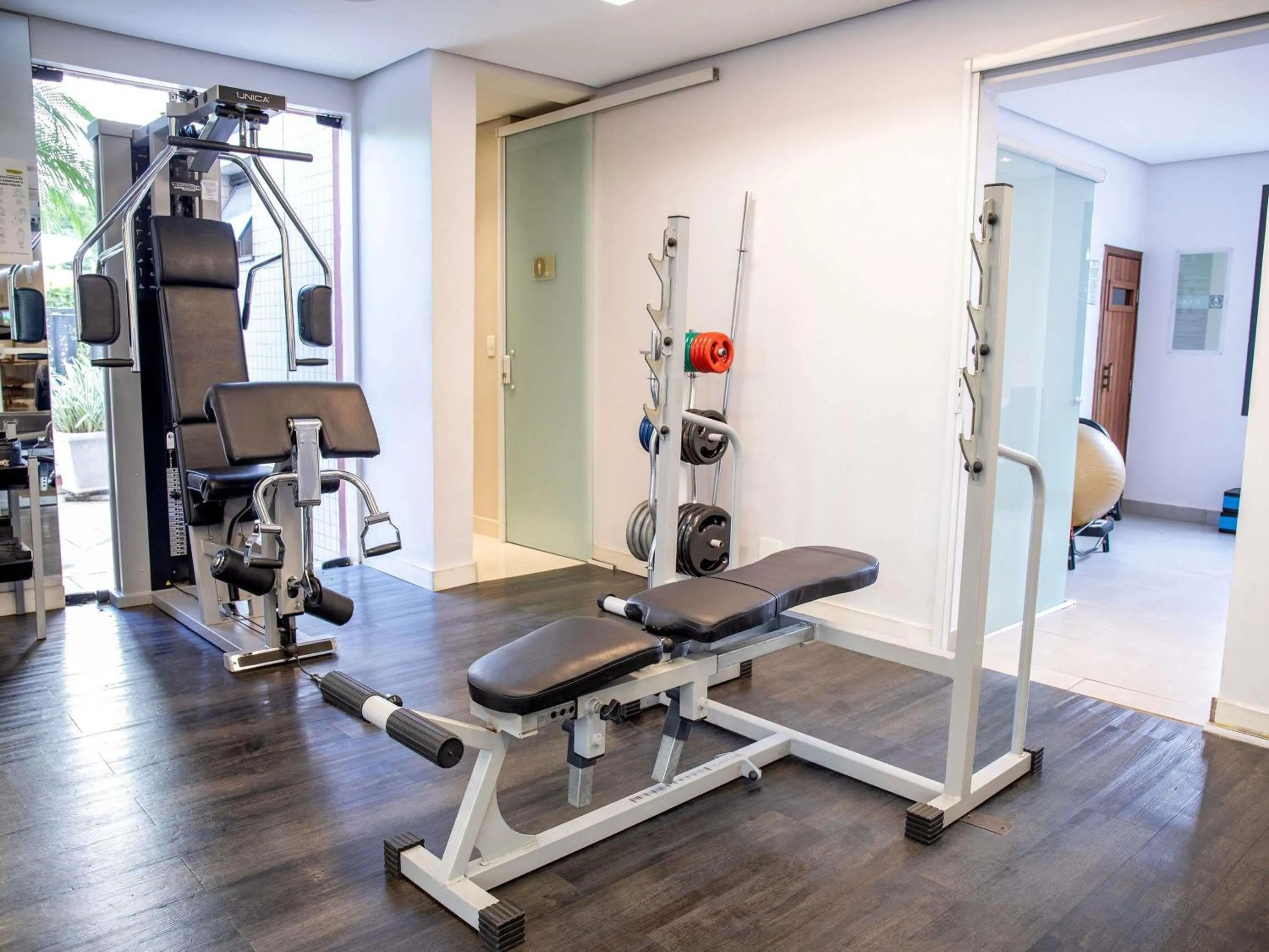 Fitness centre/facilities in Mercure Sao Paulo Berrini