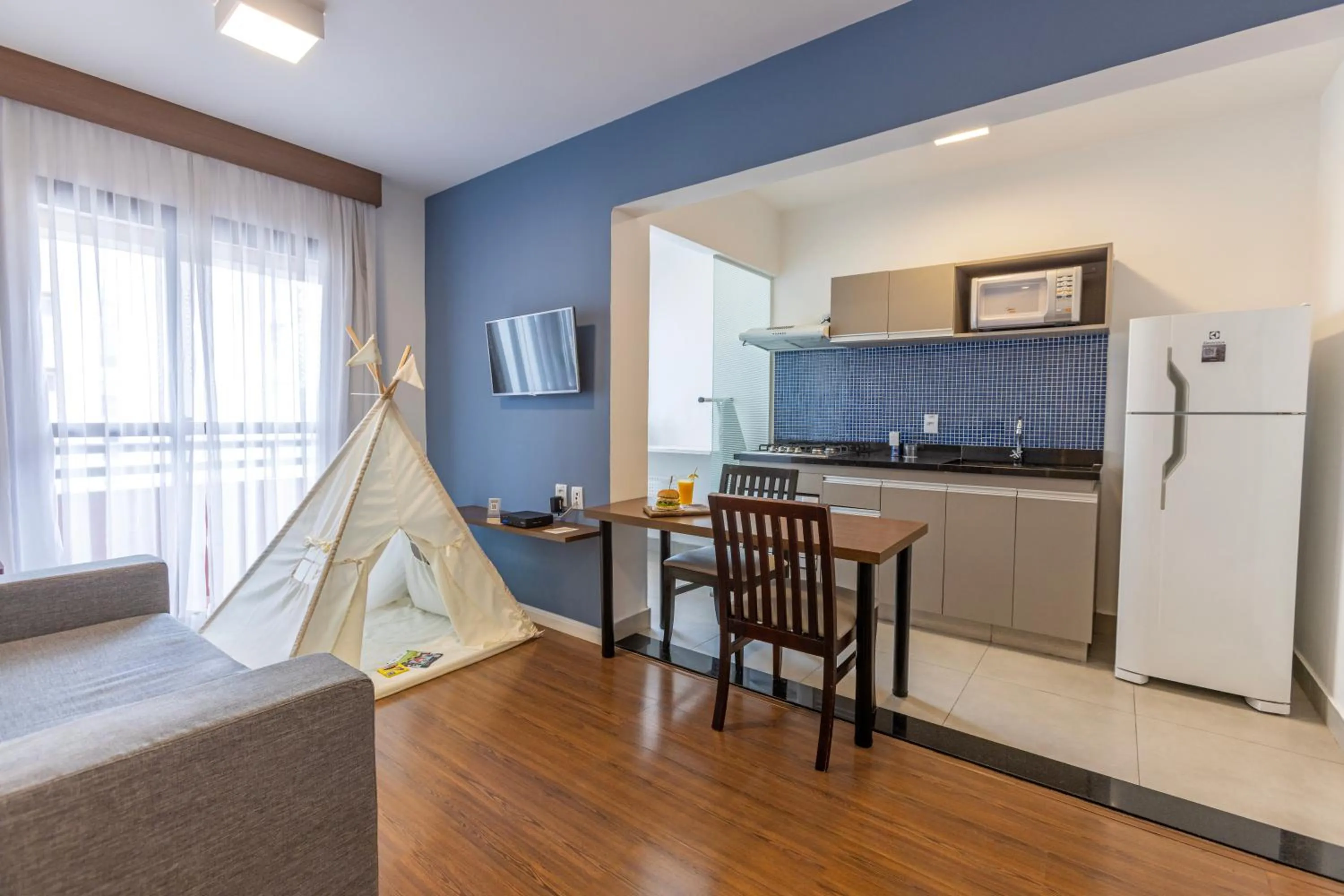 Seating area in Mercure Sao Paulo Berrini