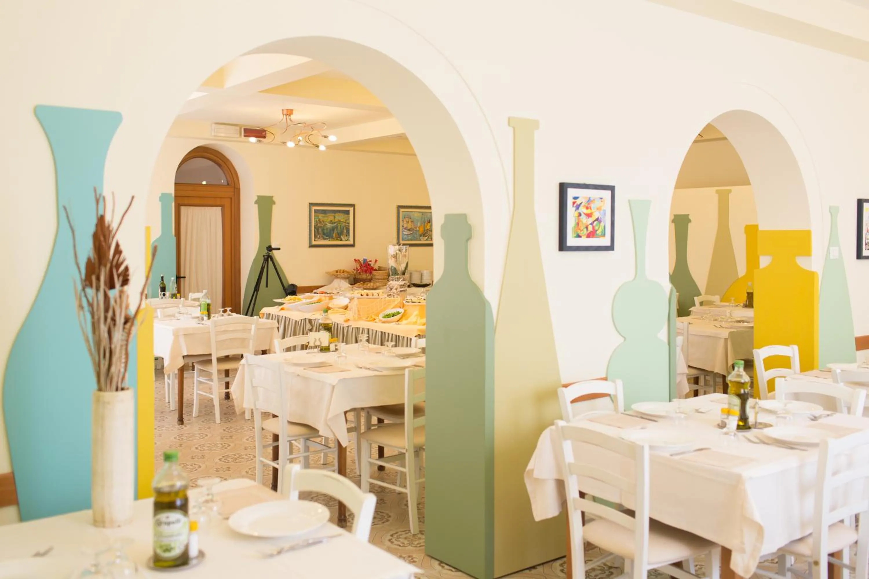 Restaurant/places to eat in Hotel Trieste