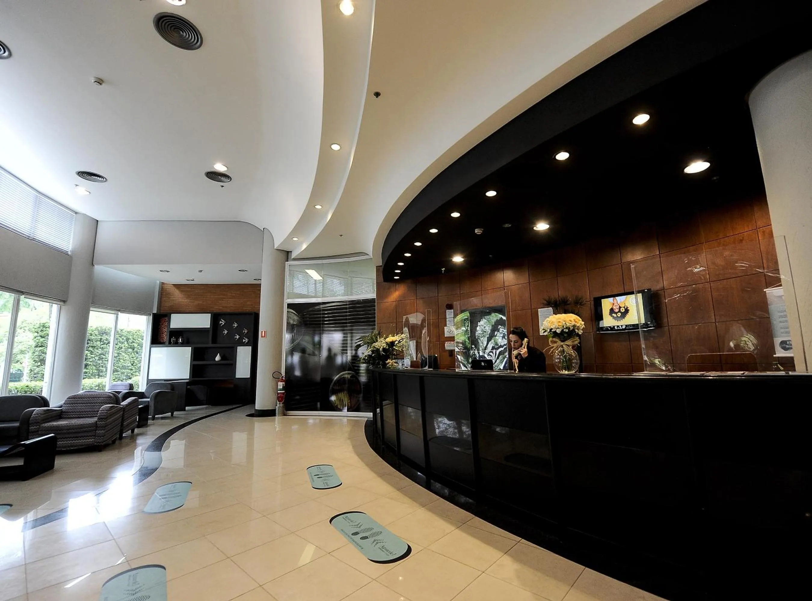 Lobby or reception in Bristol Santo André ABC São Paulo