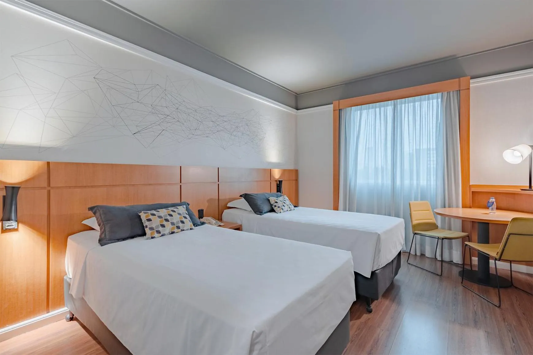 View (from property/room), Bed in Bristol Santo André ABC São Paulo