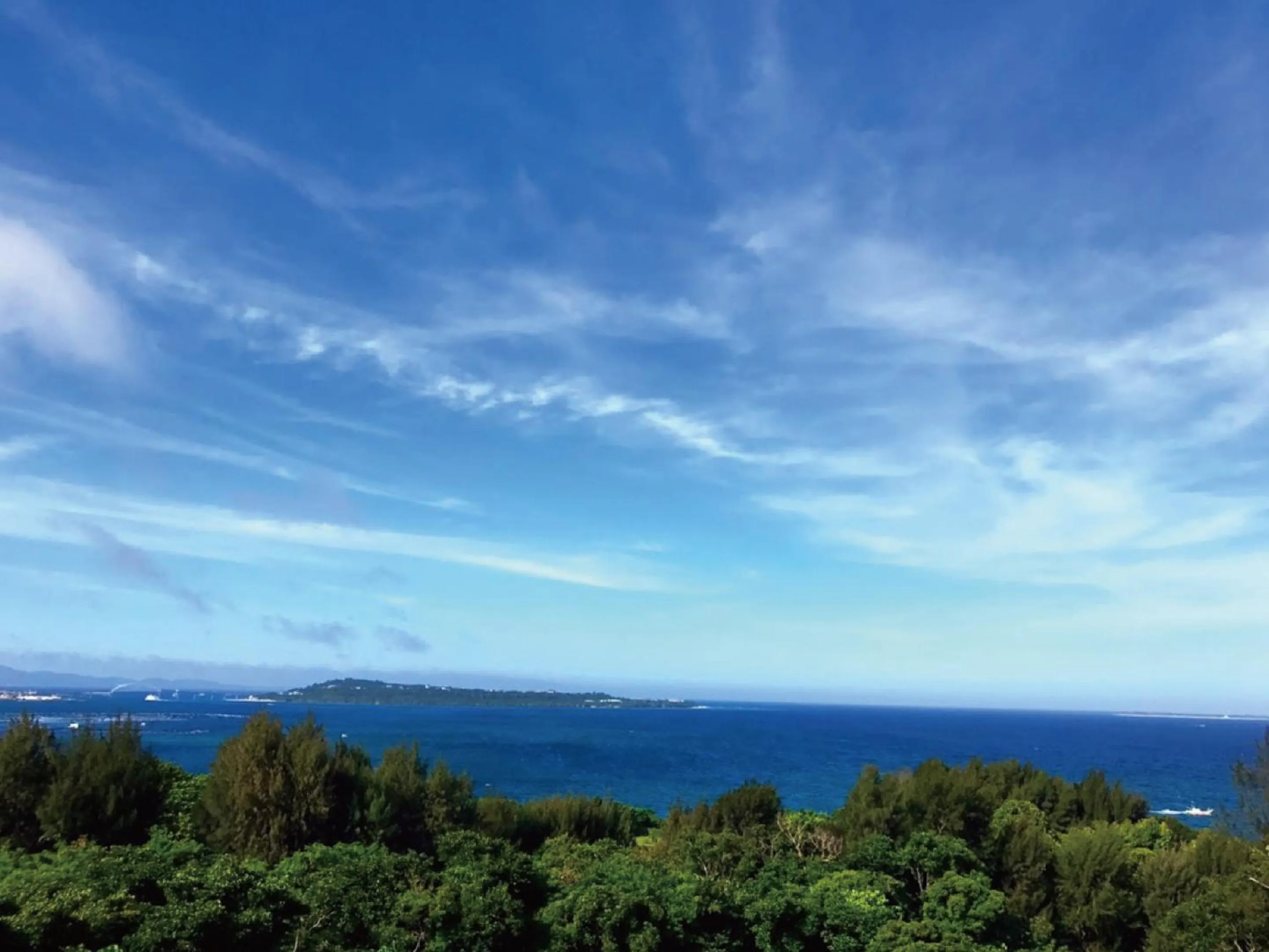 Natural landscape in Churaumi Terrace