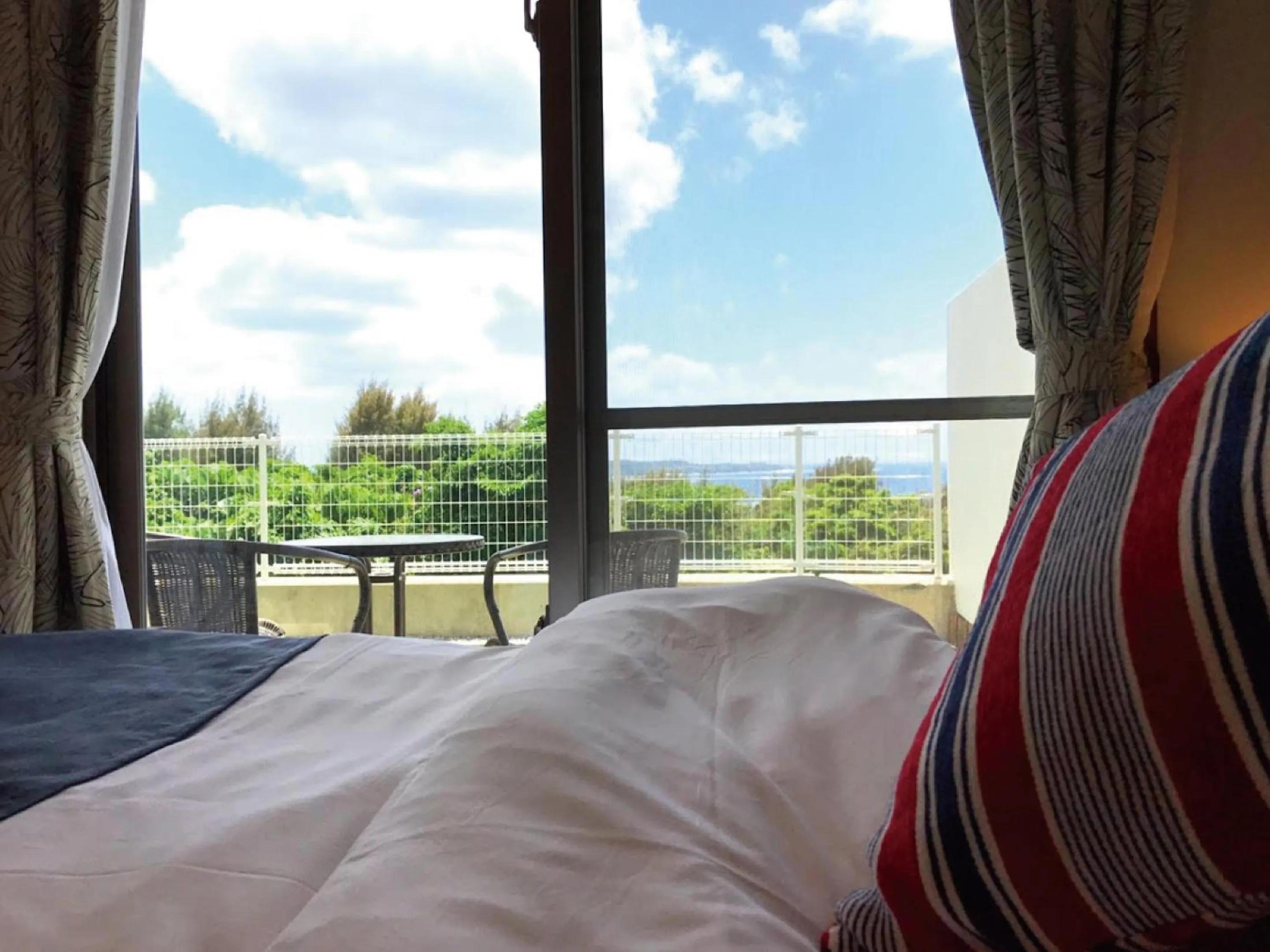 Natural landscape, Bed in Churaumi Terrace