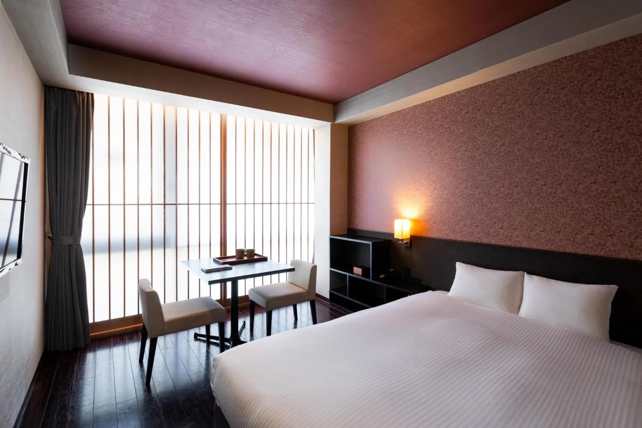 Photo of the whole room, Bed in Rinn Kiyomizu Gion