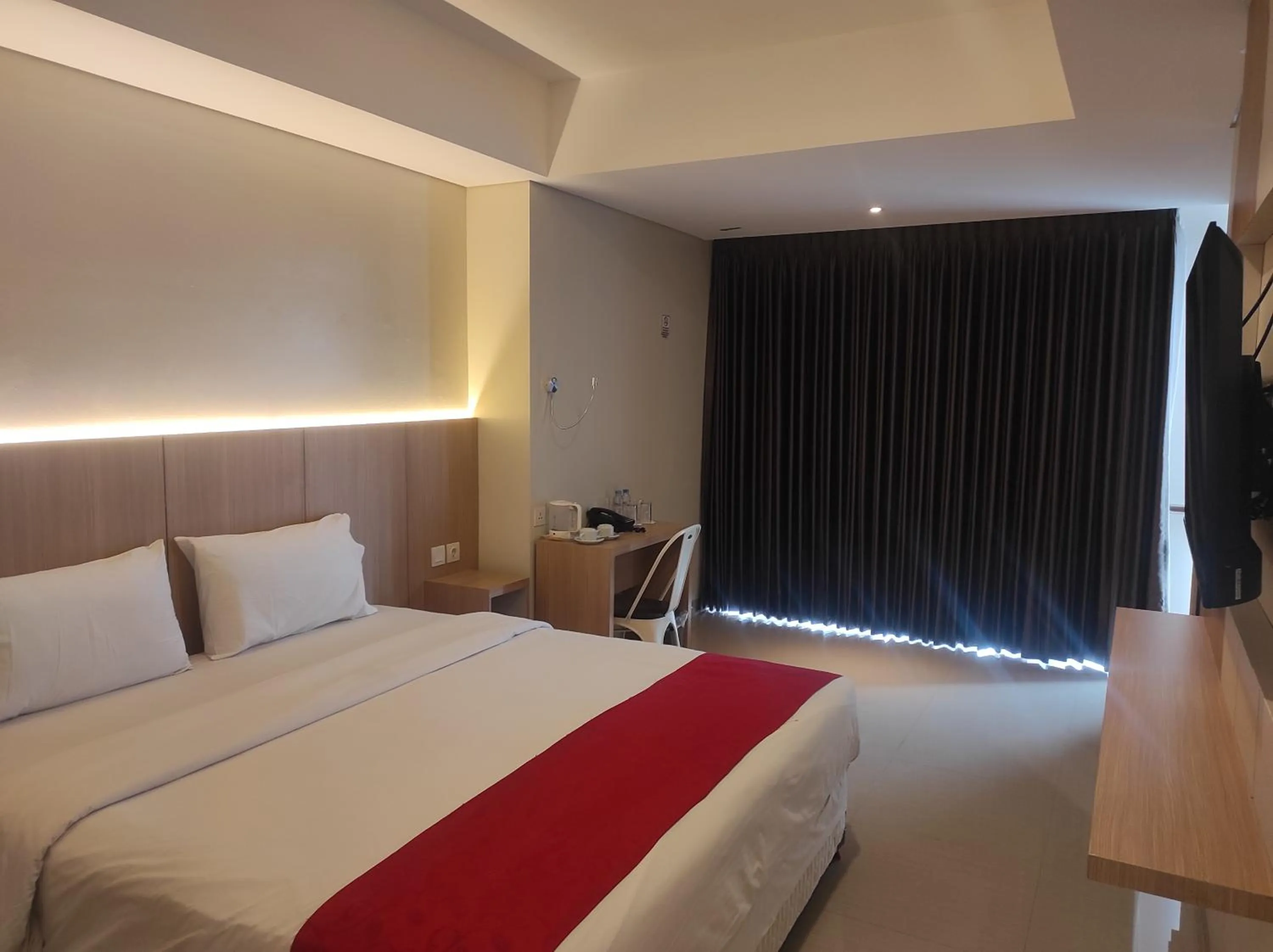 Bed in Hotel Brothers Inn Babarsari