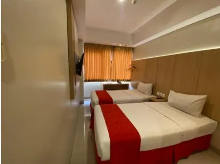 Bed in Hotel Brothers Inn Babarsari