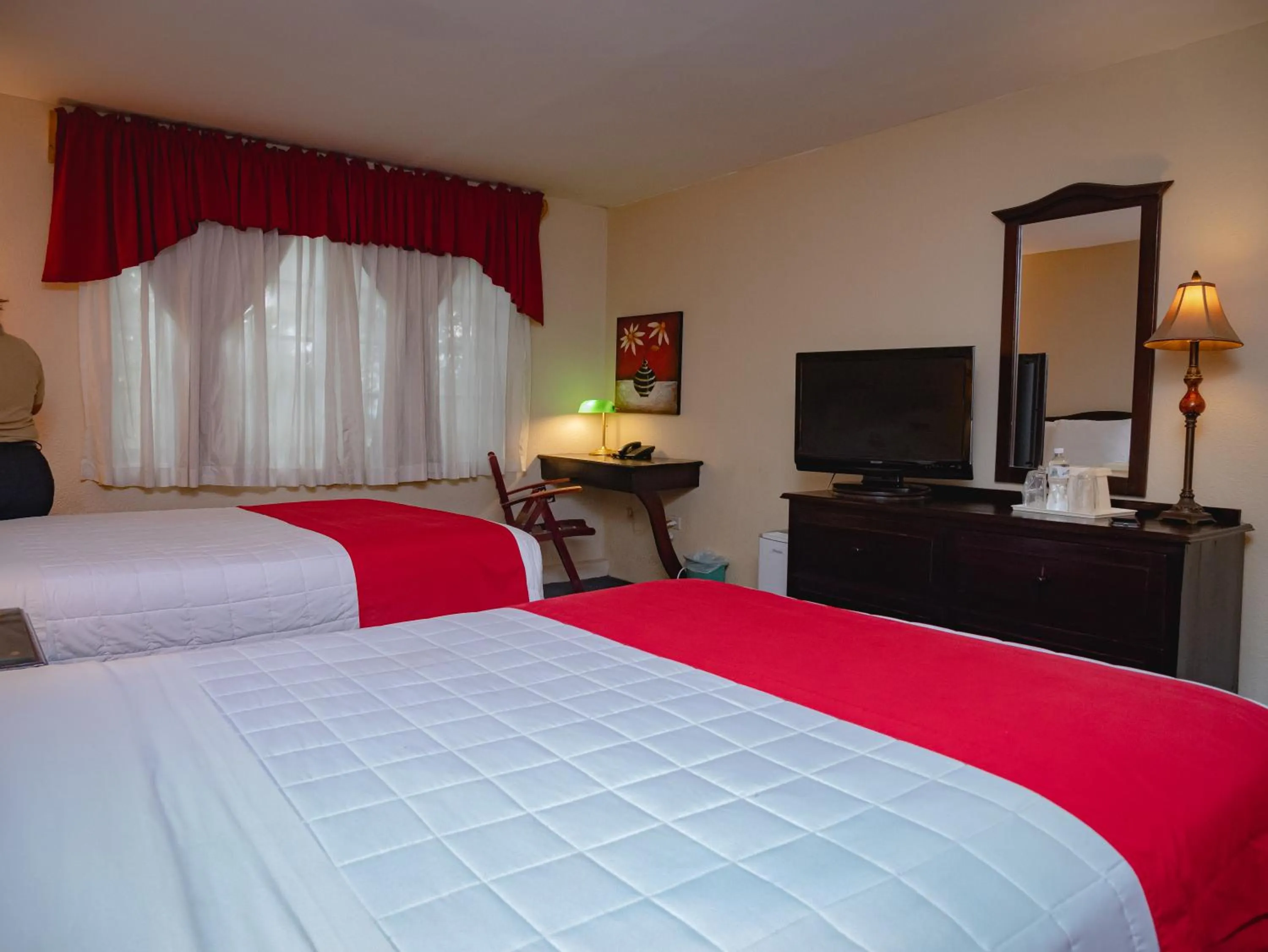 Bed in Apart Hotel La Cordillera