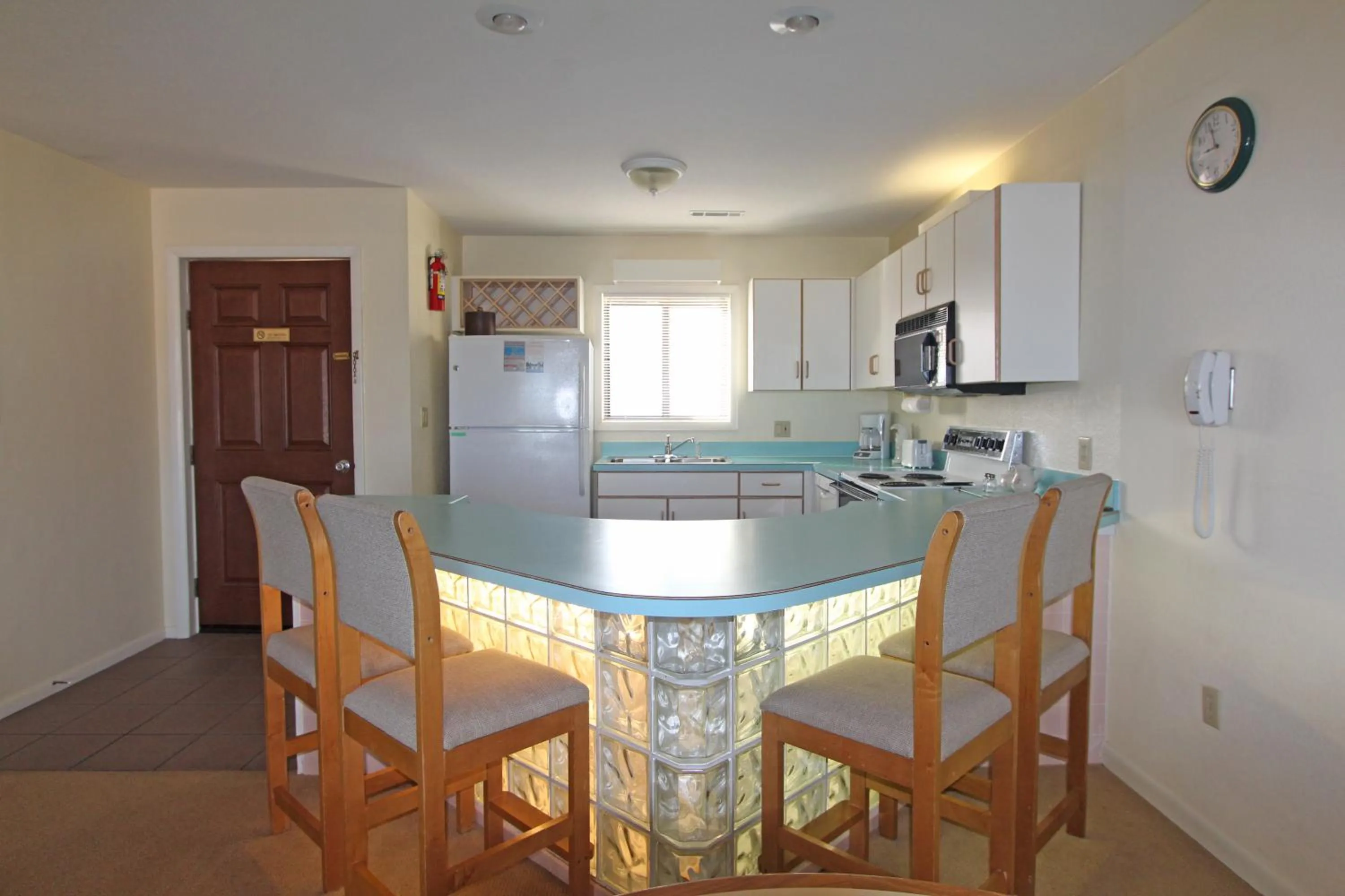 Kitchen or kitchenette in Sea Scape Beach and Golf Villas