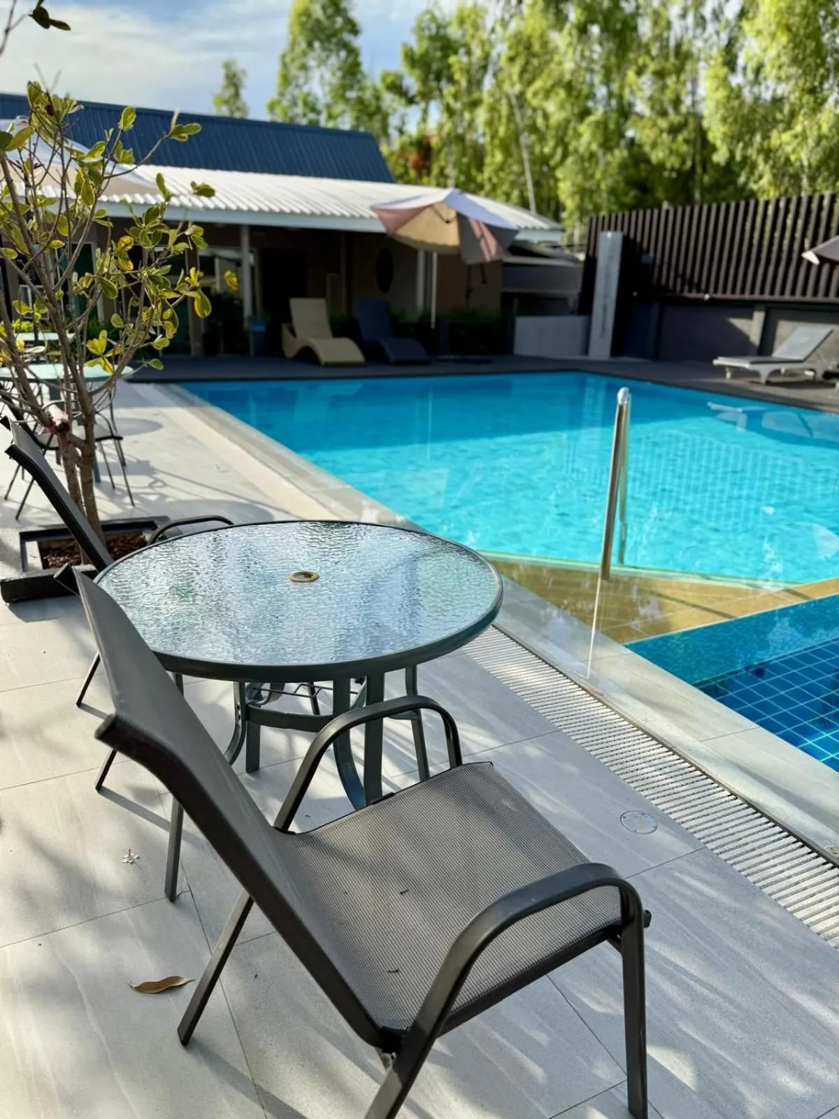 Swimming pool in Luna Hut Resort