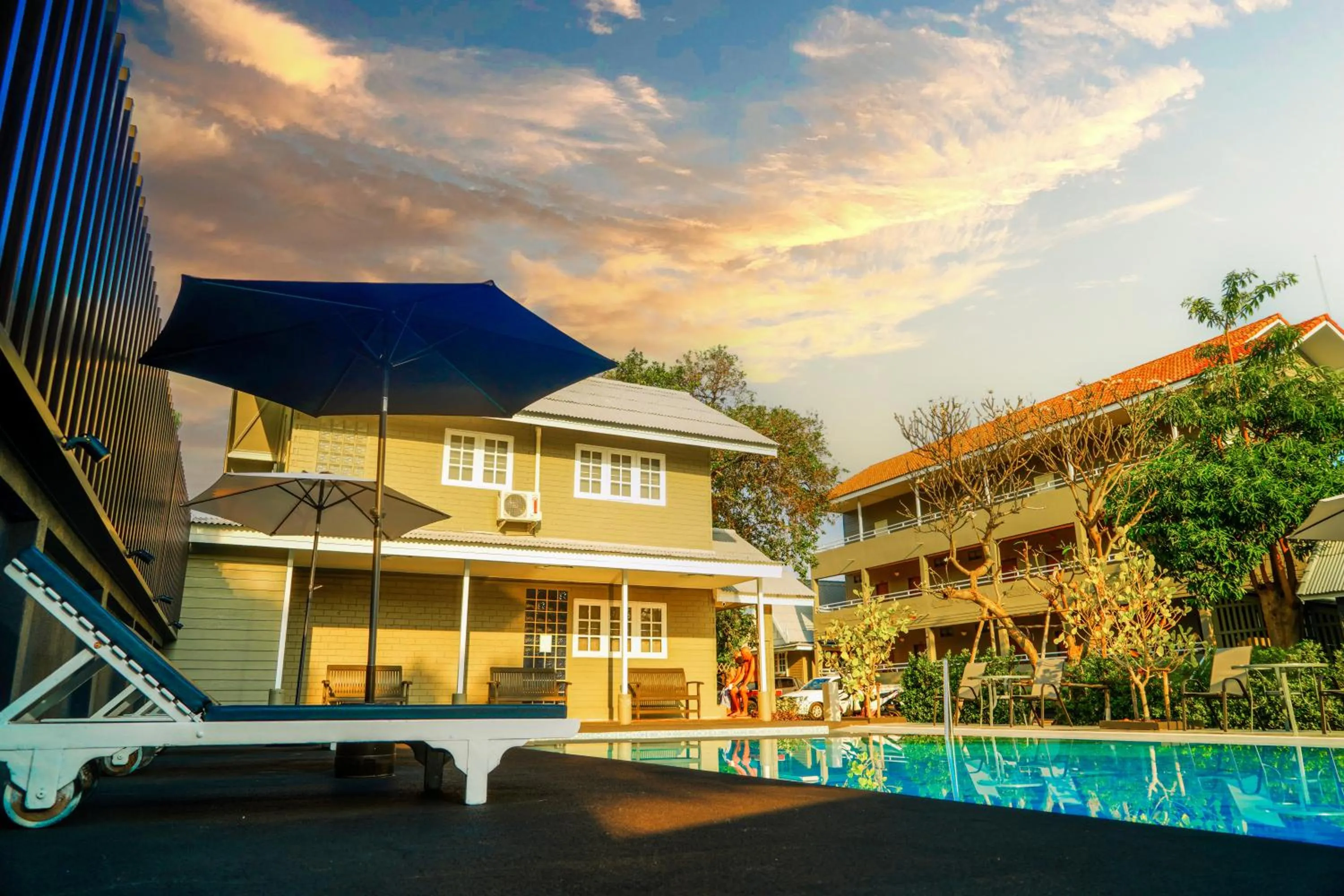 Property building in Luna Hut Resort