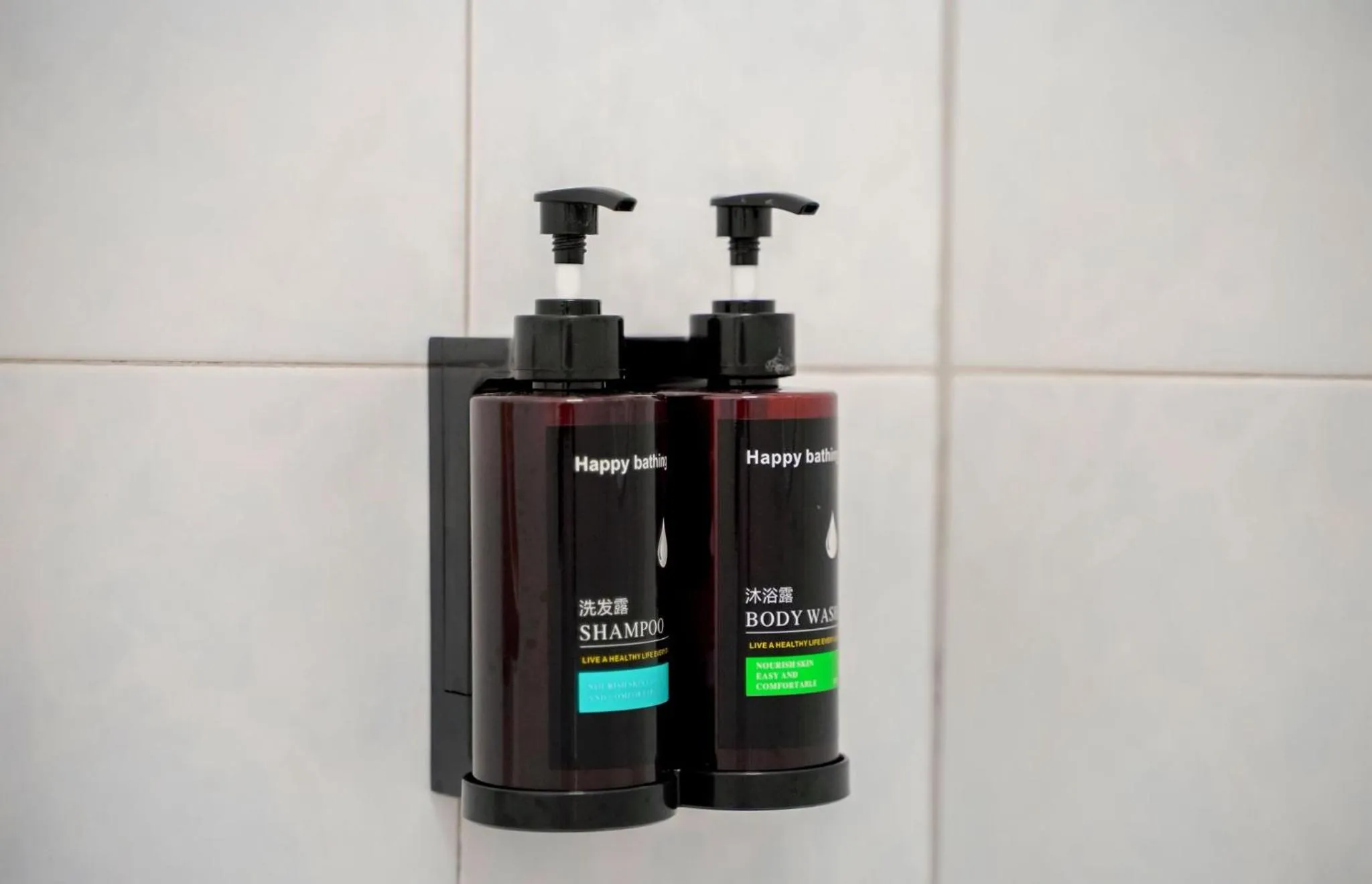 Shower in Luna Hut Resort