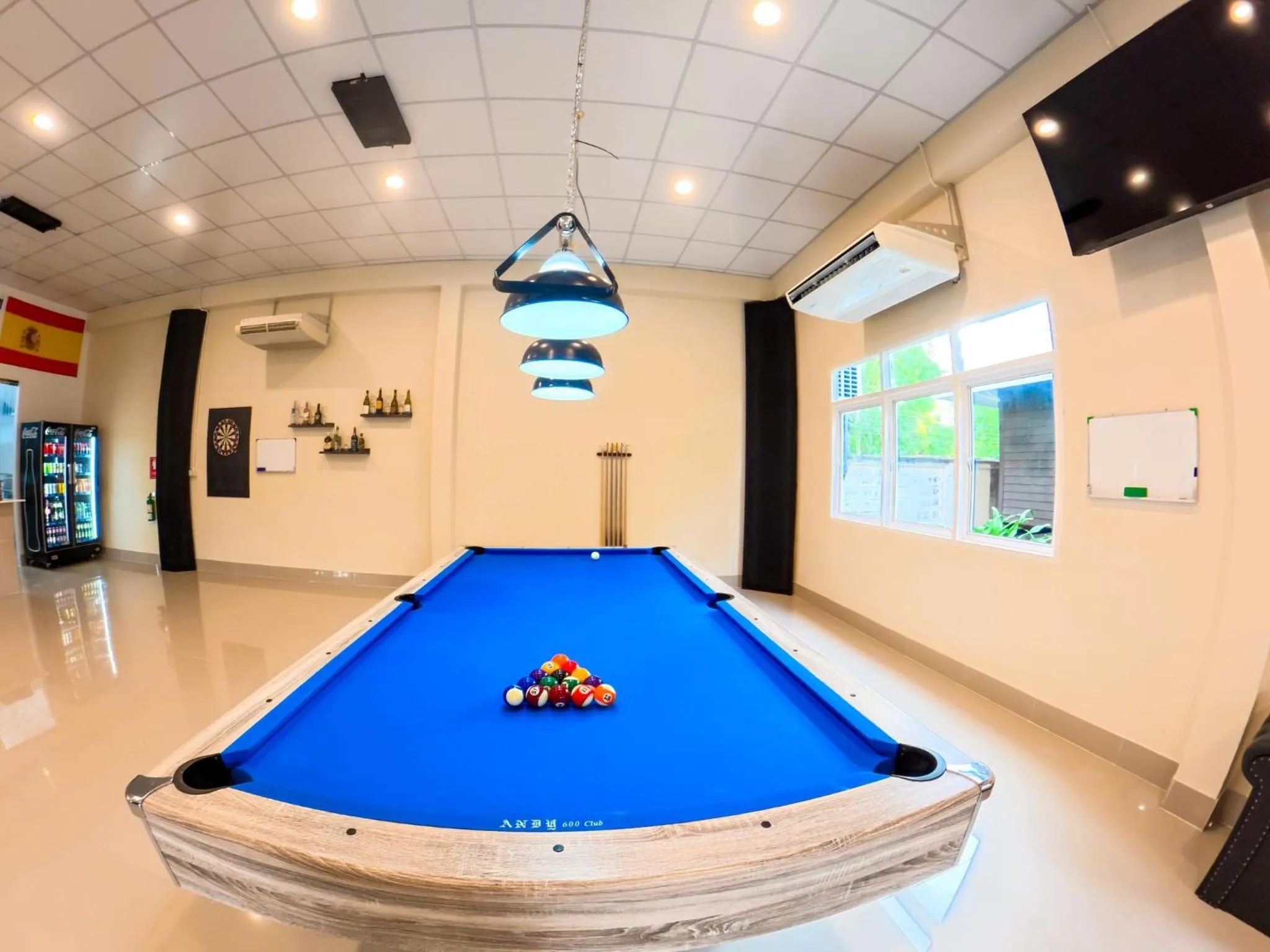 Game Room in Luna Hut Resort