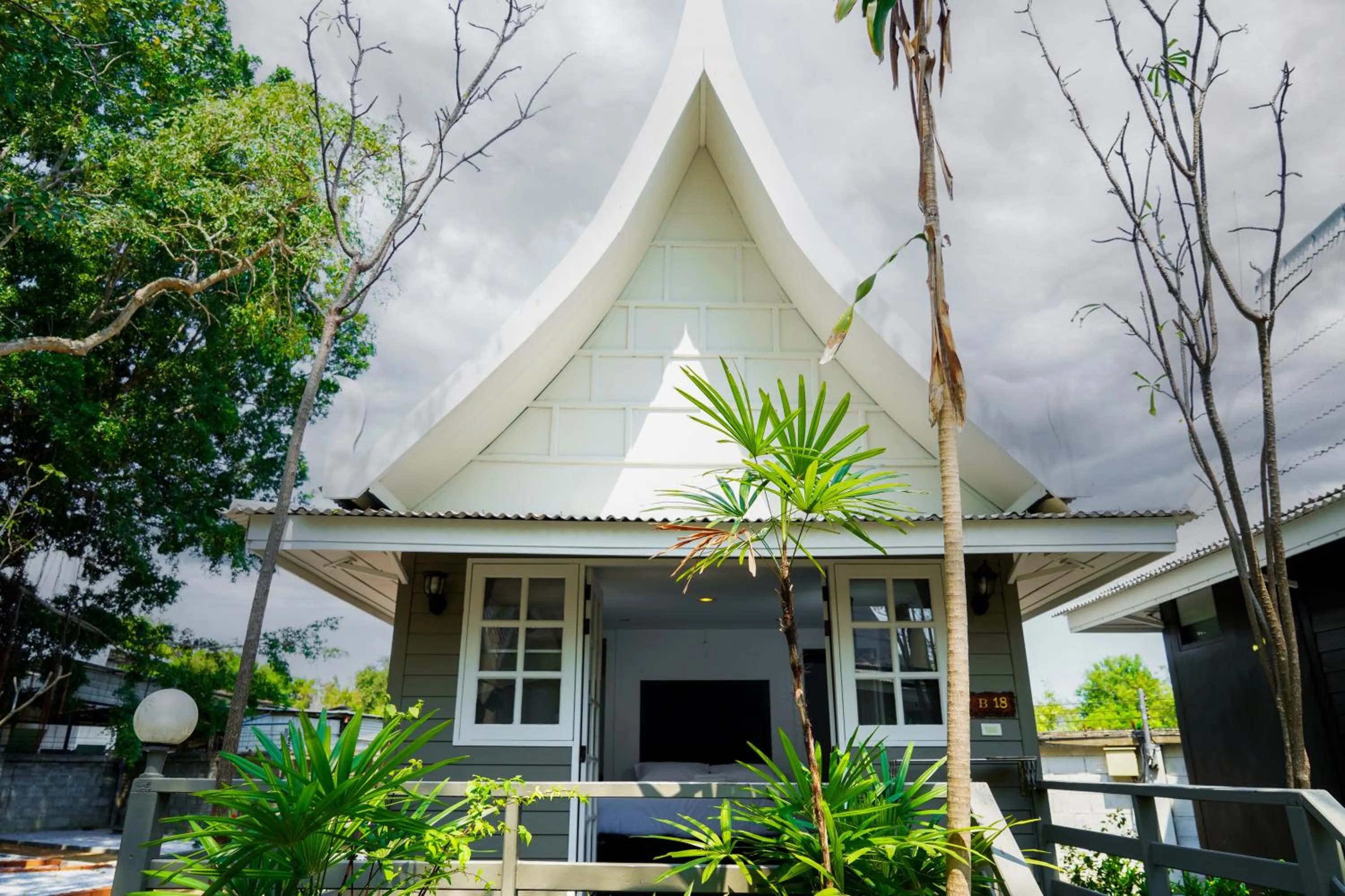 Property building in Luna Hut Resort