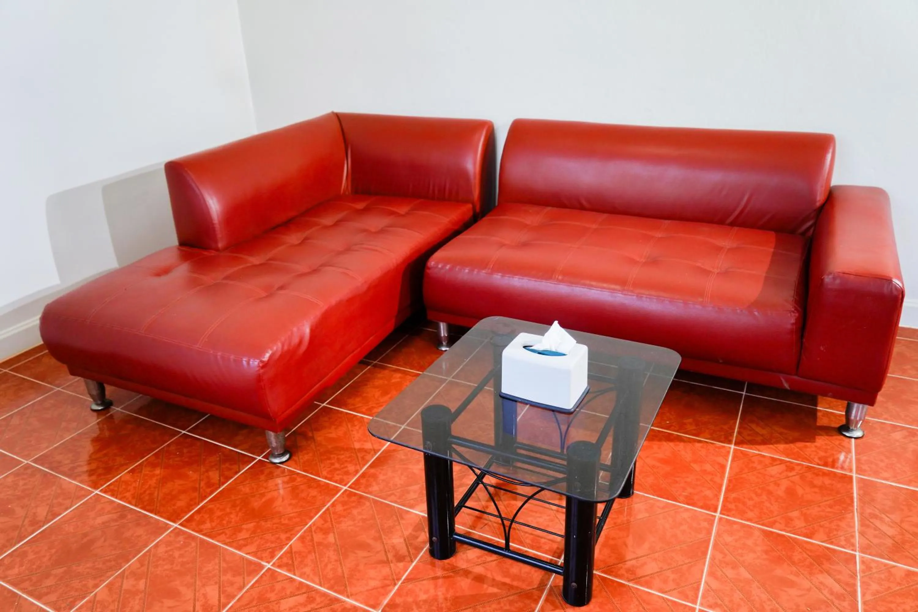 Living room in Luna Hut Resort