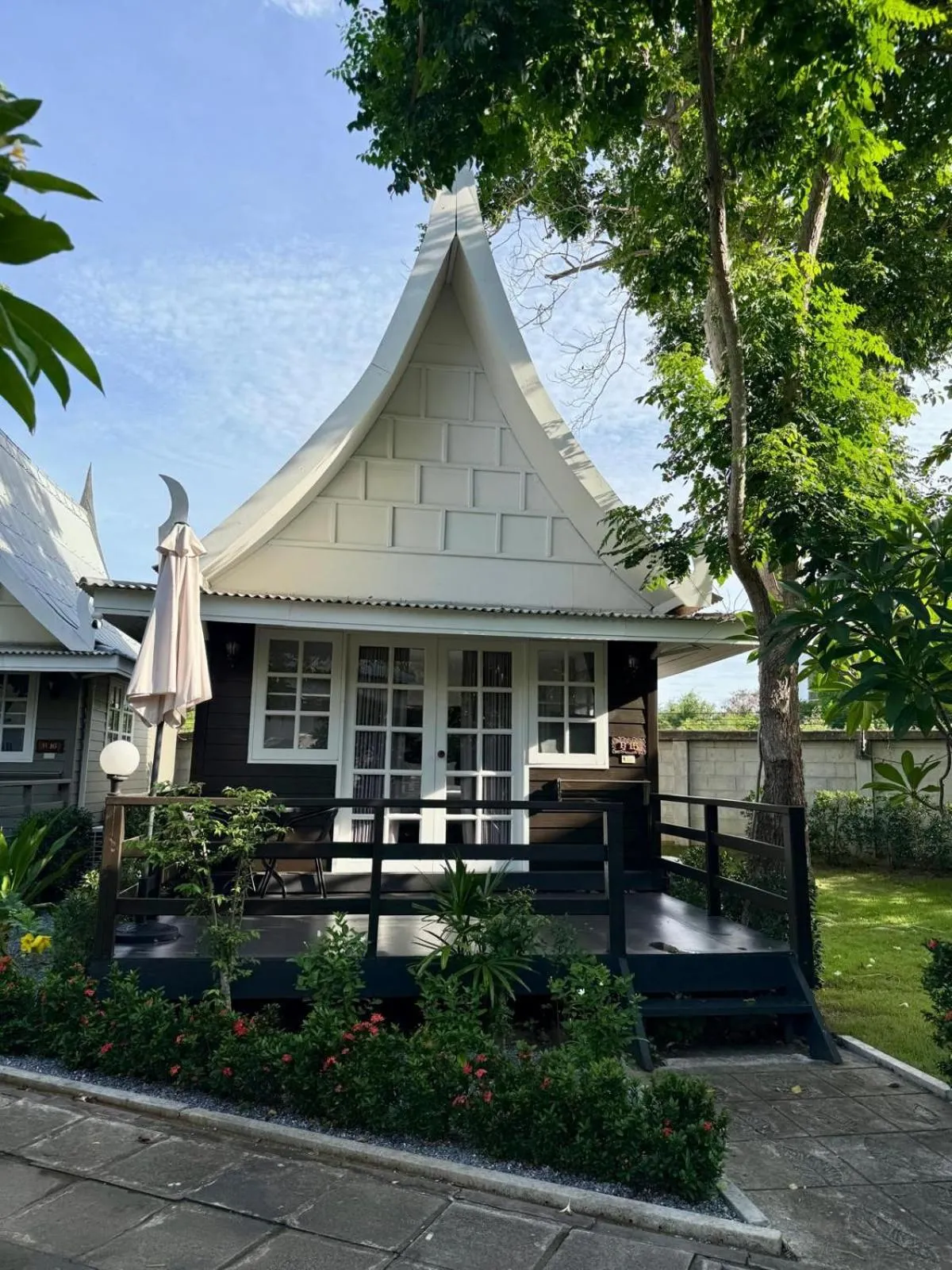 Property building in Luna Hut Resort
