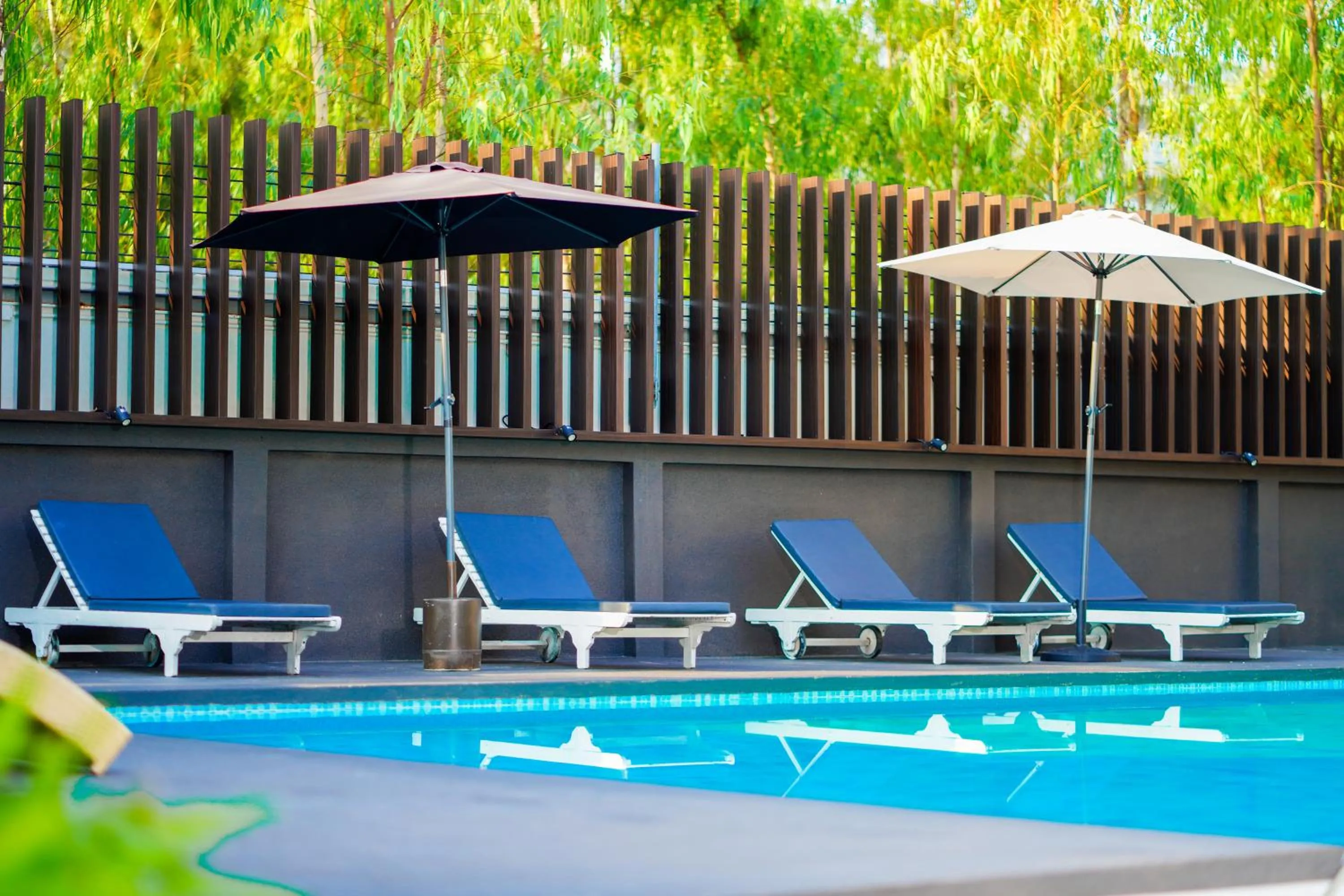 Swimming pool in Luna Hut Resort