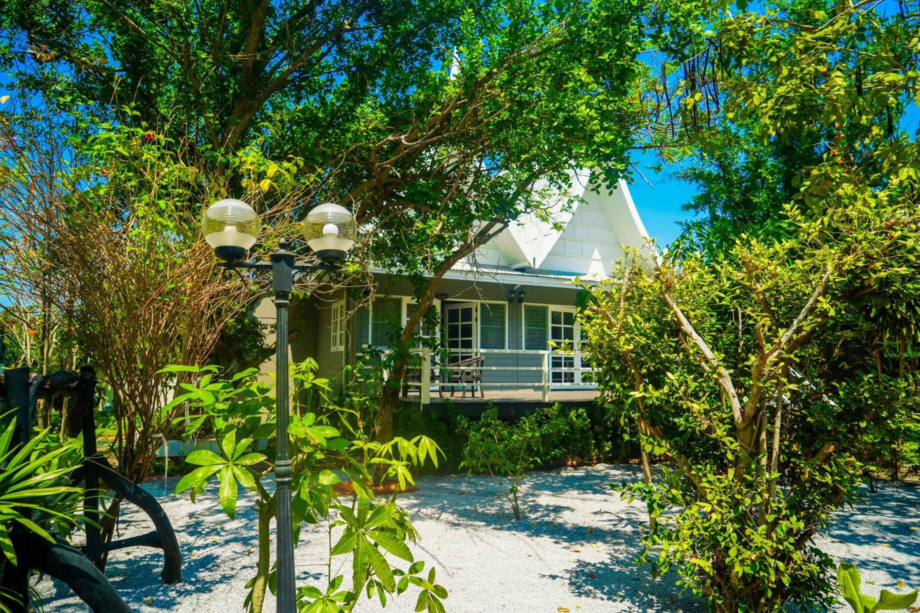 Property building in Luna Hut Resort
