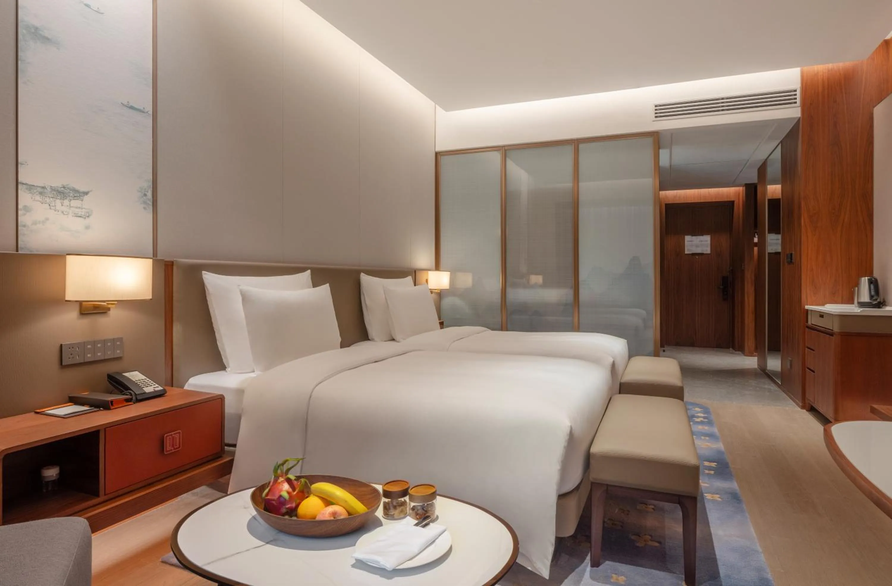 Bed in Suzhou International Conference Hotel